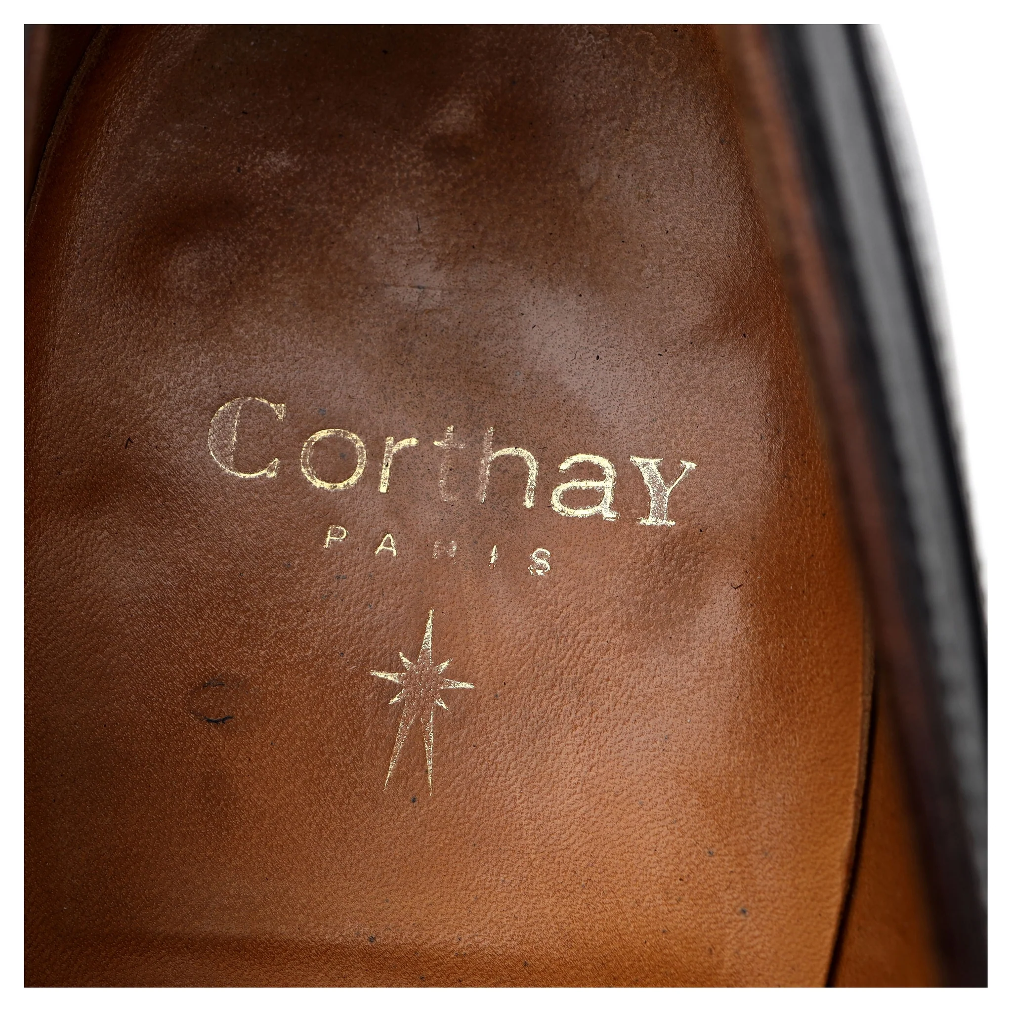 Black Leather Oxford UK 8 - Image 12