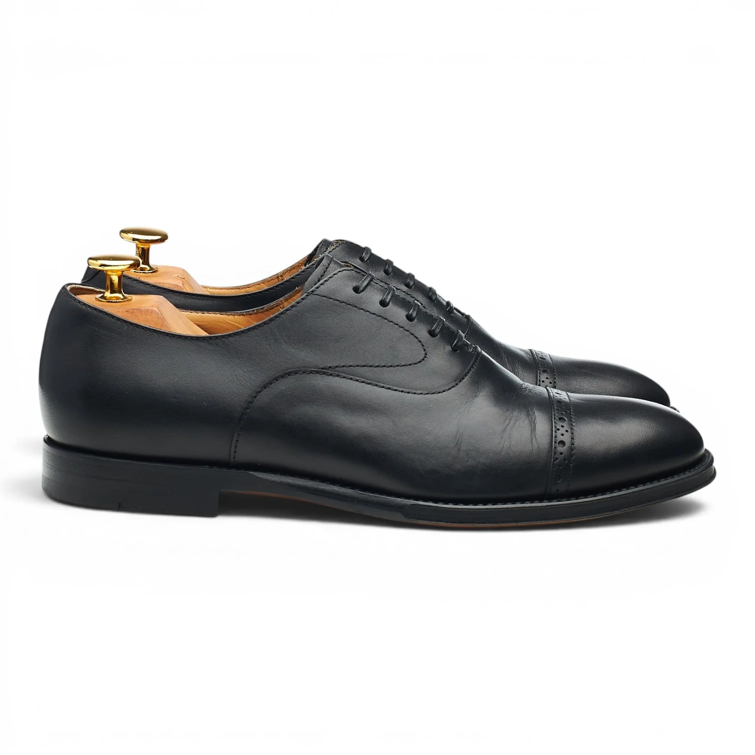 'Beaumont' Black Leather Oxford UK 6 EU 40