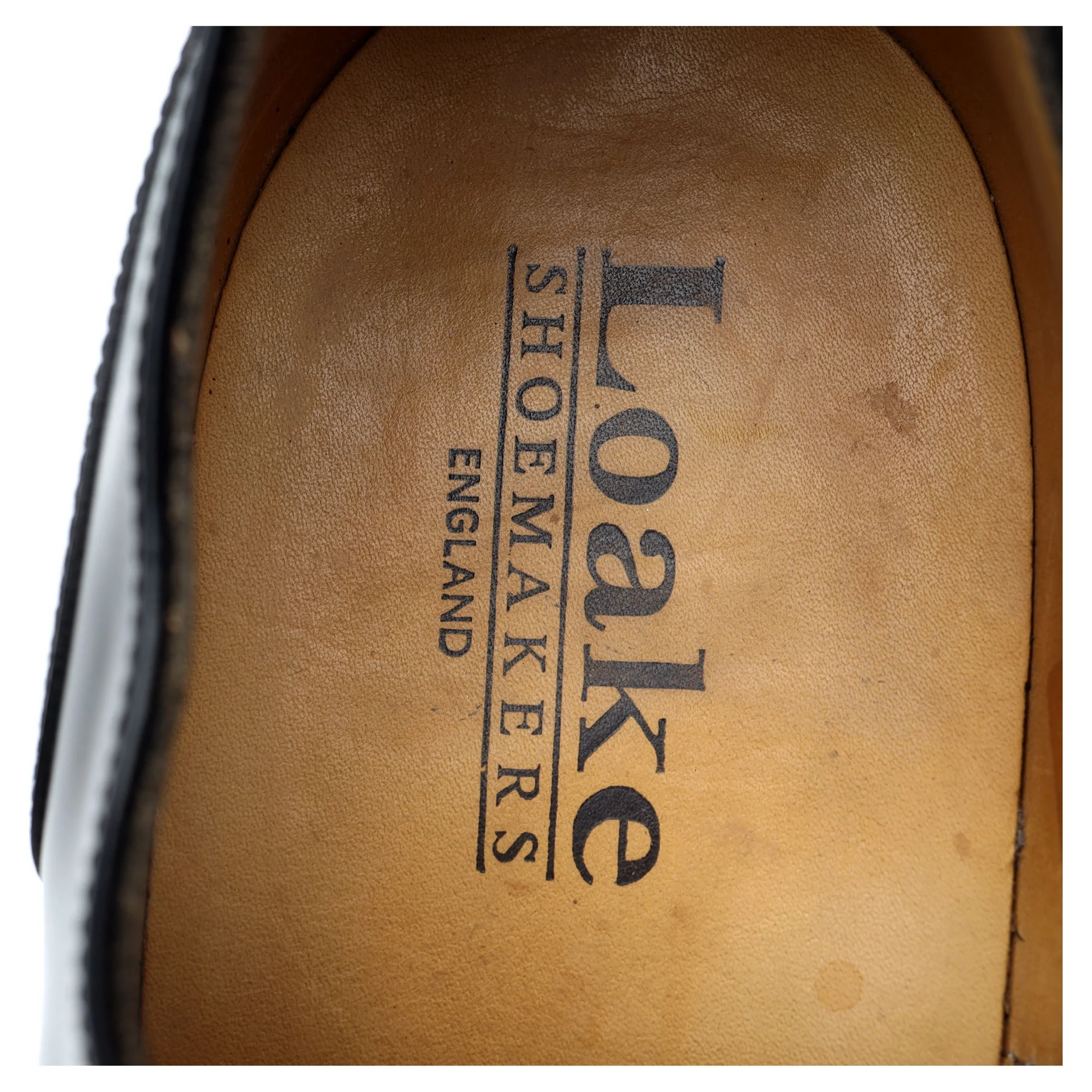 '805' Black Leather Oxford UK 7 F - Image 12