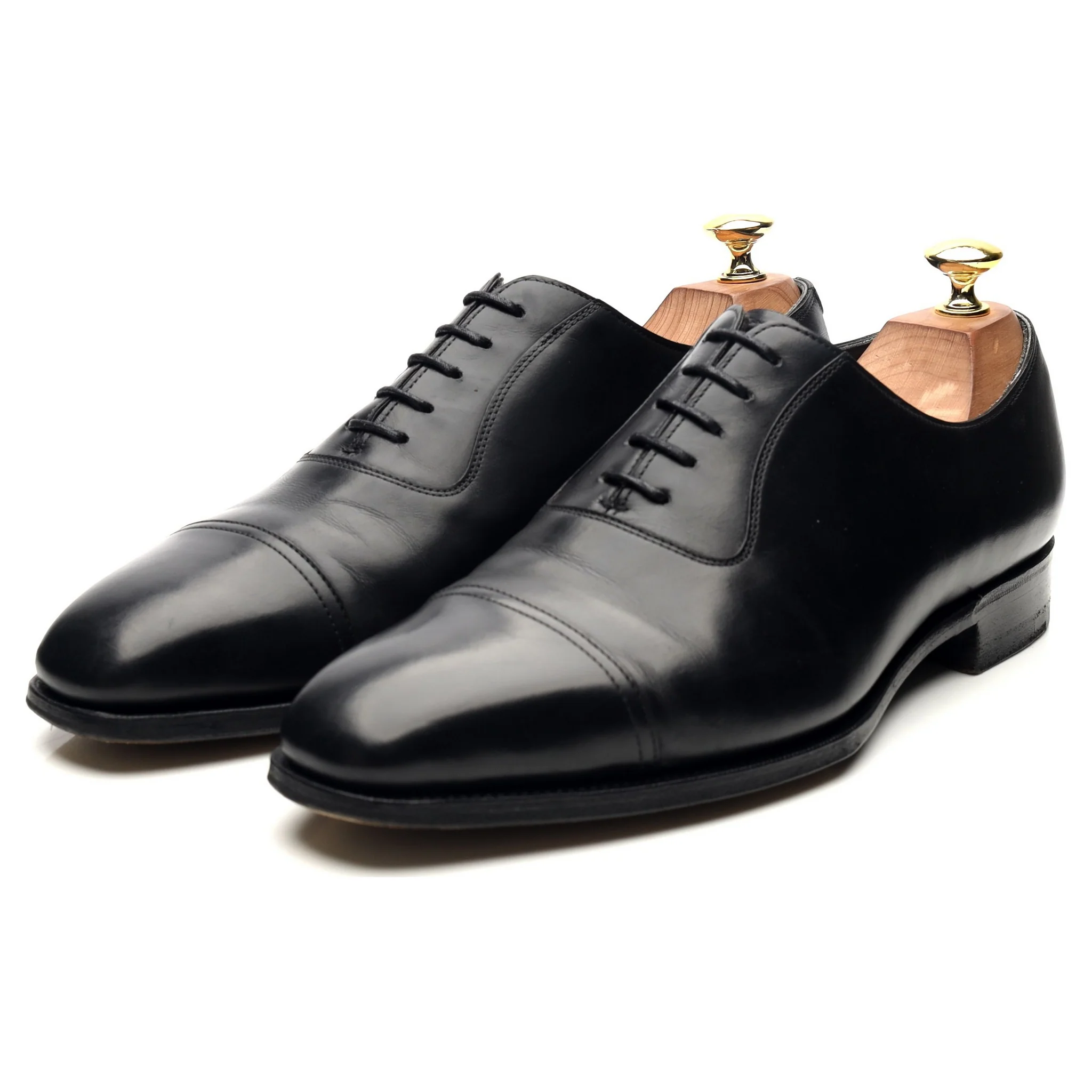 Black Leather Oxford UK 8.5 E