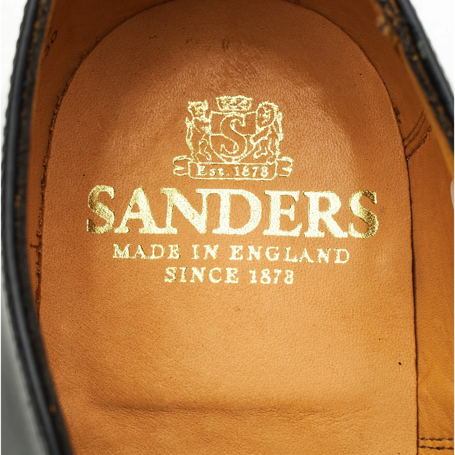 Black Leather Oxford UK 8.5 - Image 6