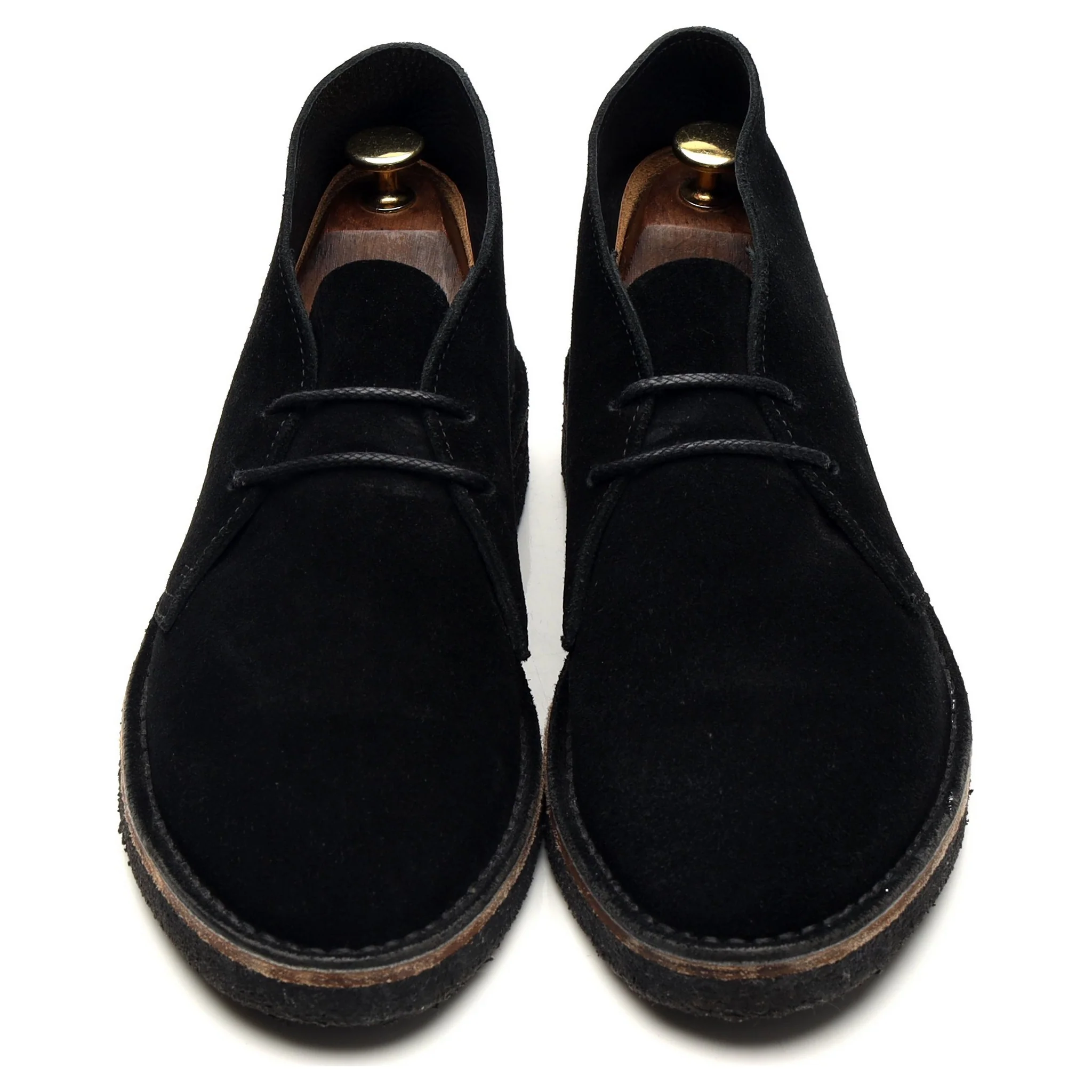 Black Suede Chukka Boots UK 7.5 - Image 2
