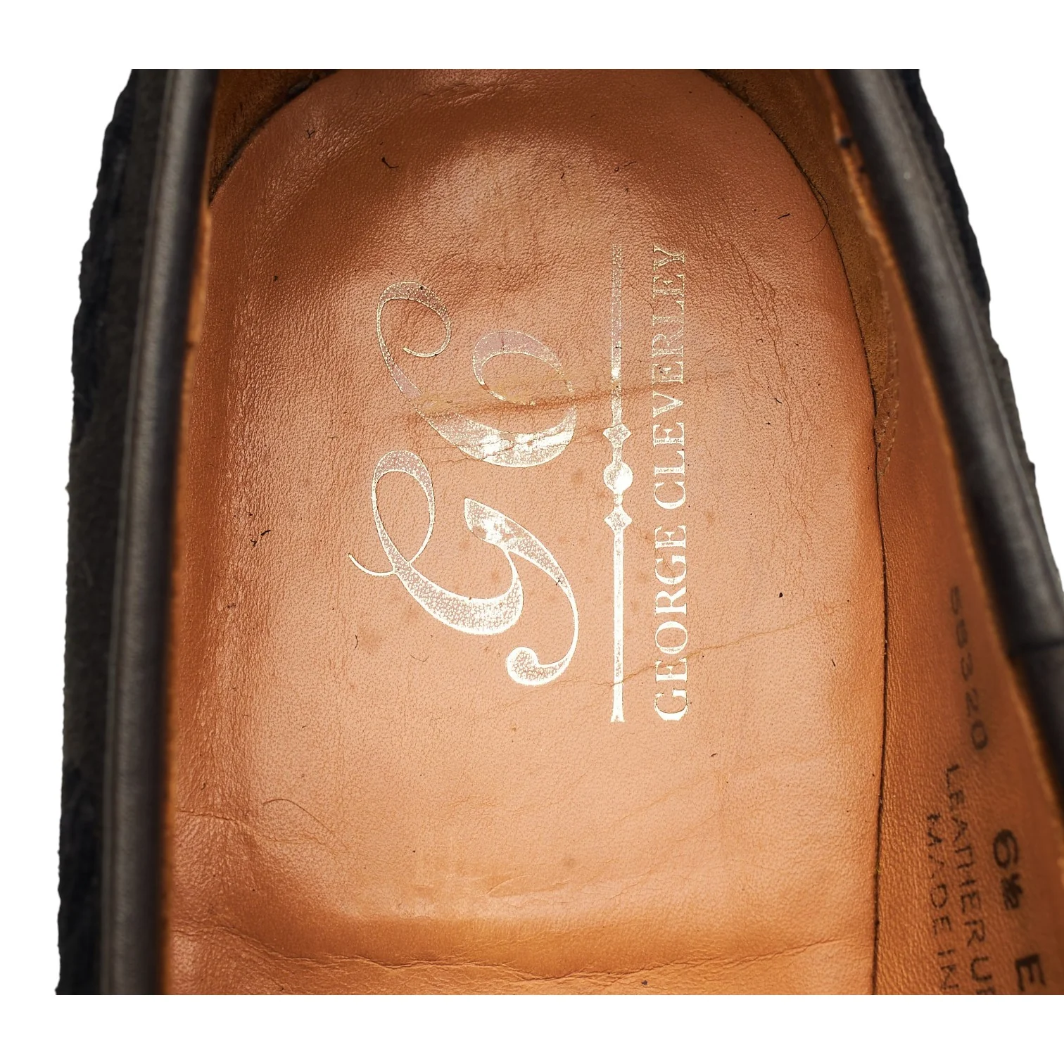Black Suede Tassel Loafers UK 6.5 EX - Image 6