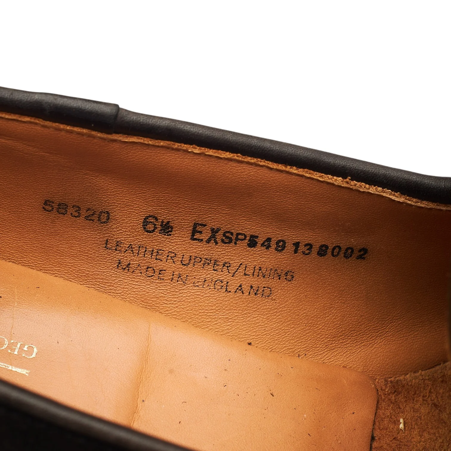 Black Suede Tassel Loafers UK 6.5 EX - Image 7