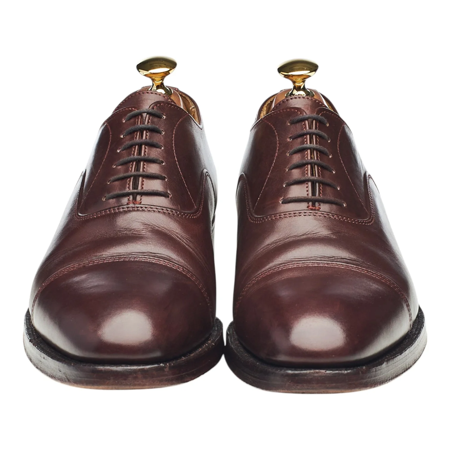 'Bloomsbury' Dark Brown Leather Oxford UK 7 F - Image 2