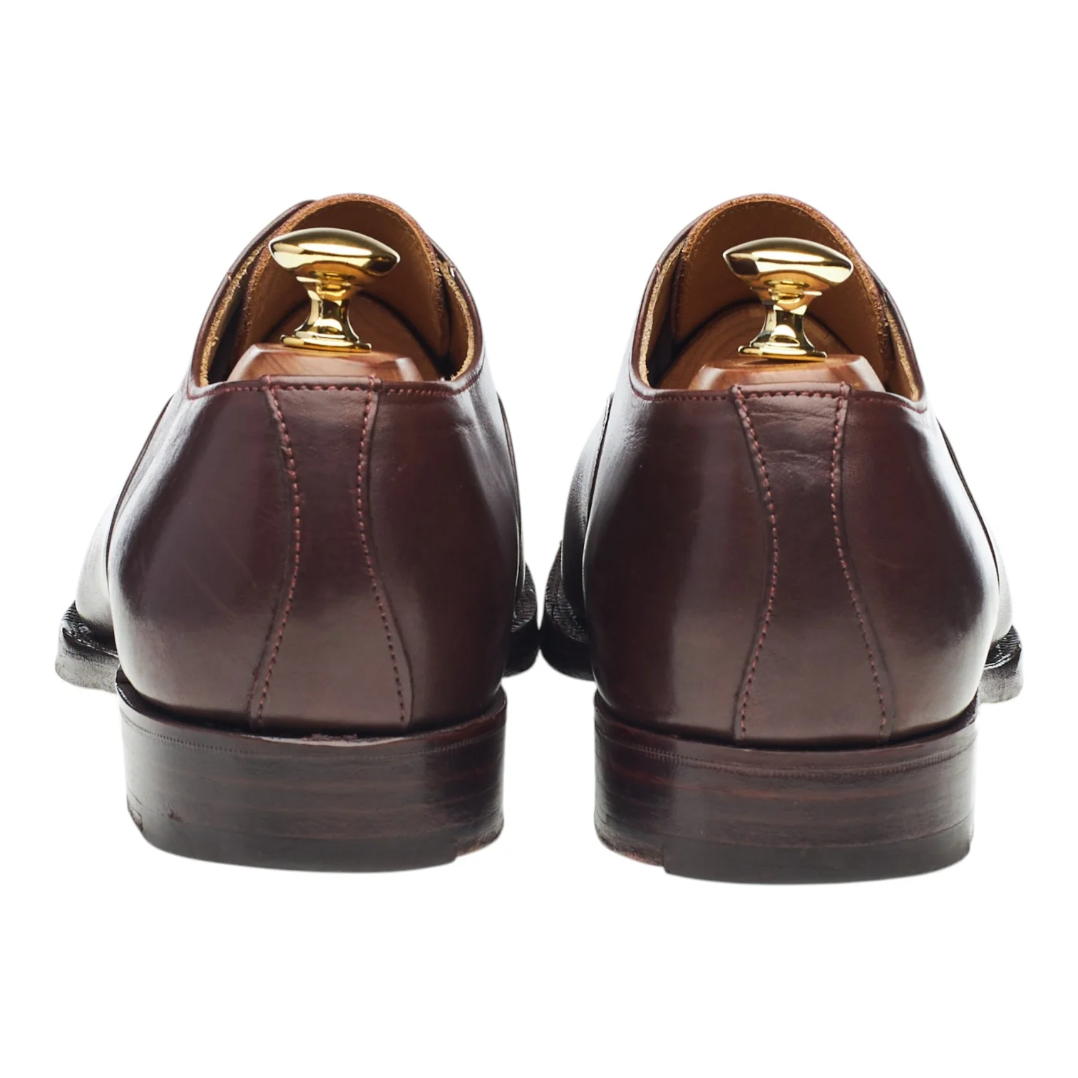 'Bloomsbury' Dark Brown Leather Oxford UK 7 F - Image 4