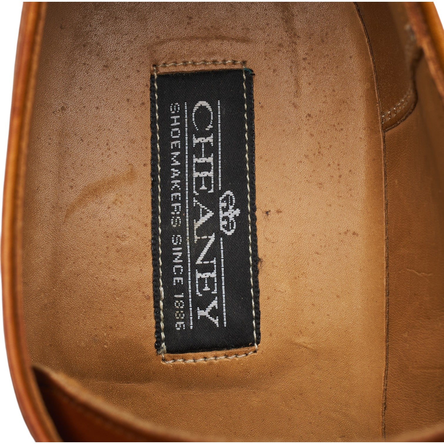 Vintage 'Bobby' Tan Brown Leather Derby UK 9 F - Image 6