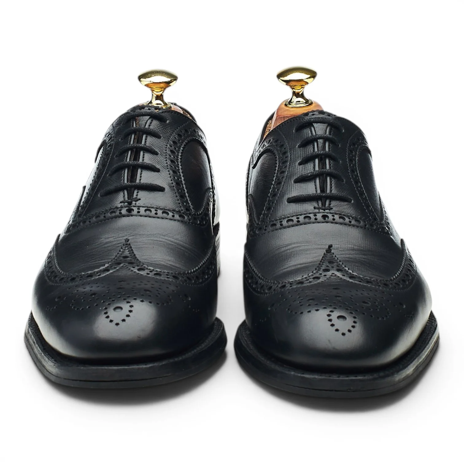 Bodileys 'Hamilton Stanford' Black Leather Oxford Brogues UK 6.5 F - Image 2