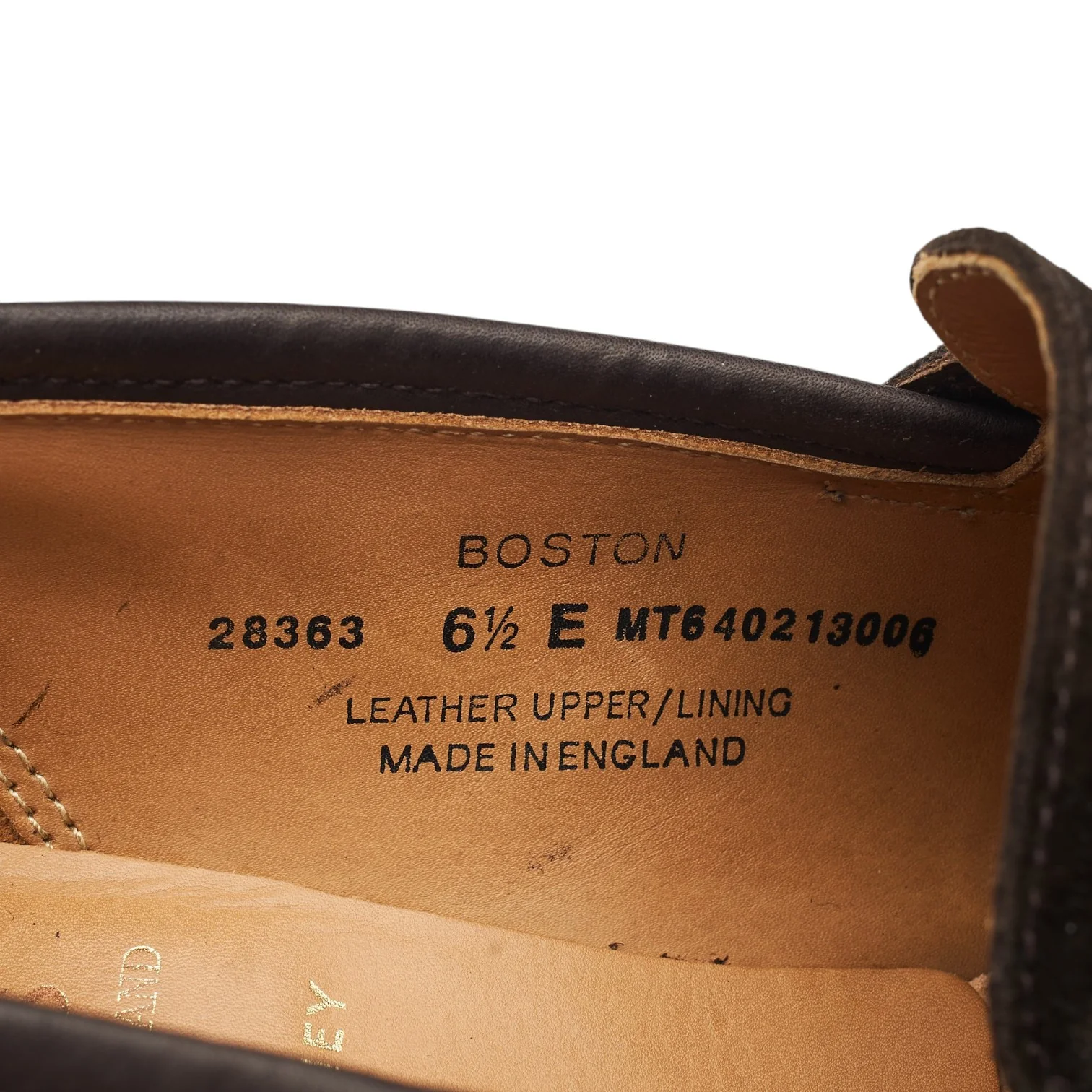 'Boston' Dark Brown Suede Loafers UK 6.5 E - Image 7