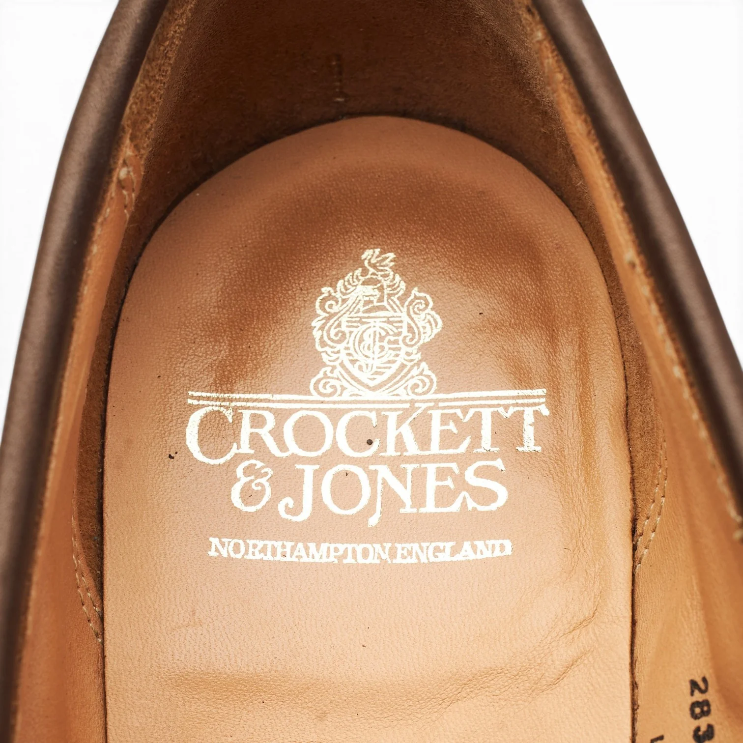 'Boston' Dark Brown Suede Loafers UK 8 E - Image 6
