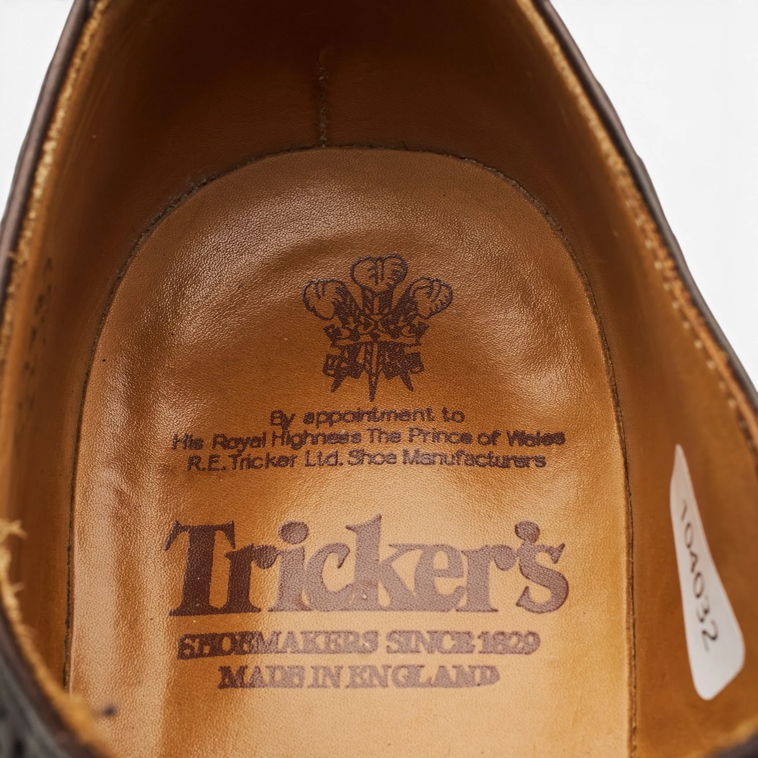 'Bourton' Dark Brown Leather Derby Brogues UK 8 - Image 6