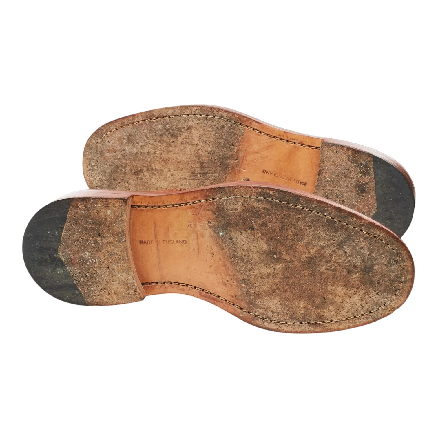 'Bourton' Tan Brown Leather Derby Brogues UK 7 - Image 5