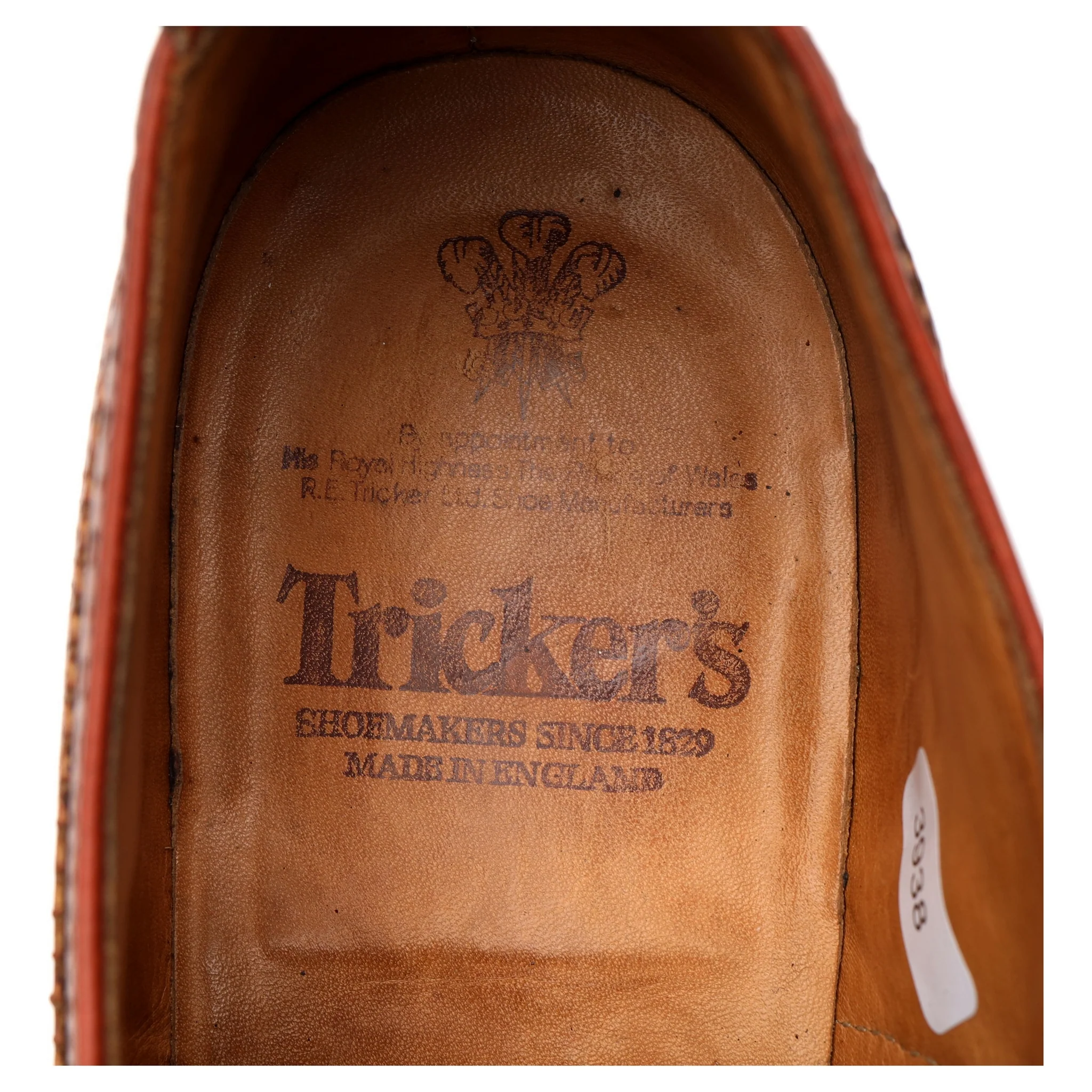 'Bourton' Tan Brown Leather Derby UK 10.5 - Image 12
