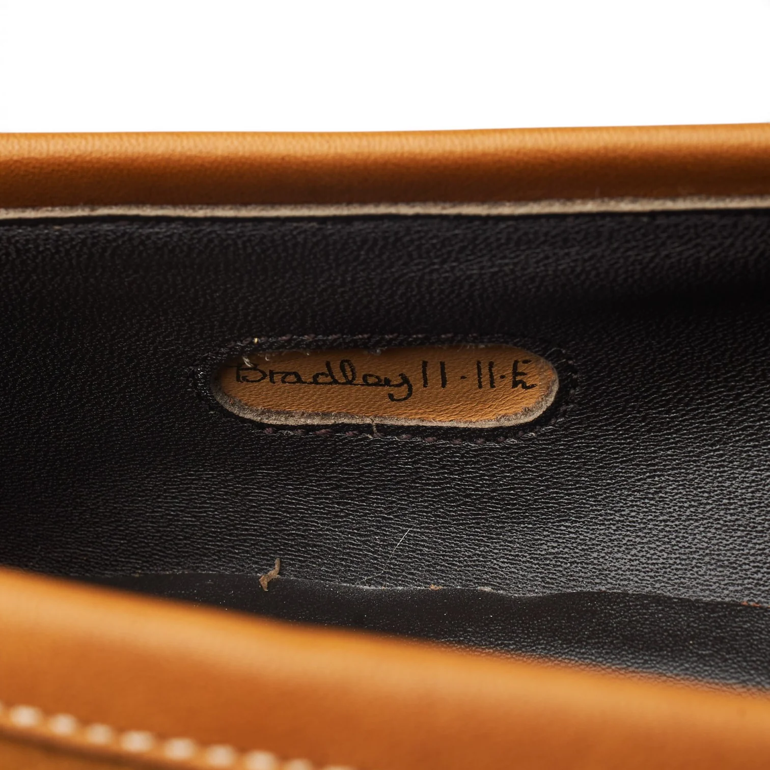 'Bradley II' Tan Brown Suede Loafers UK 11 E - Image 7