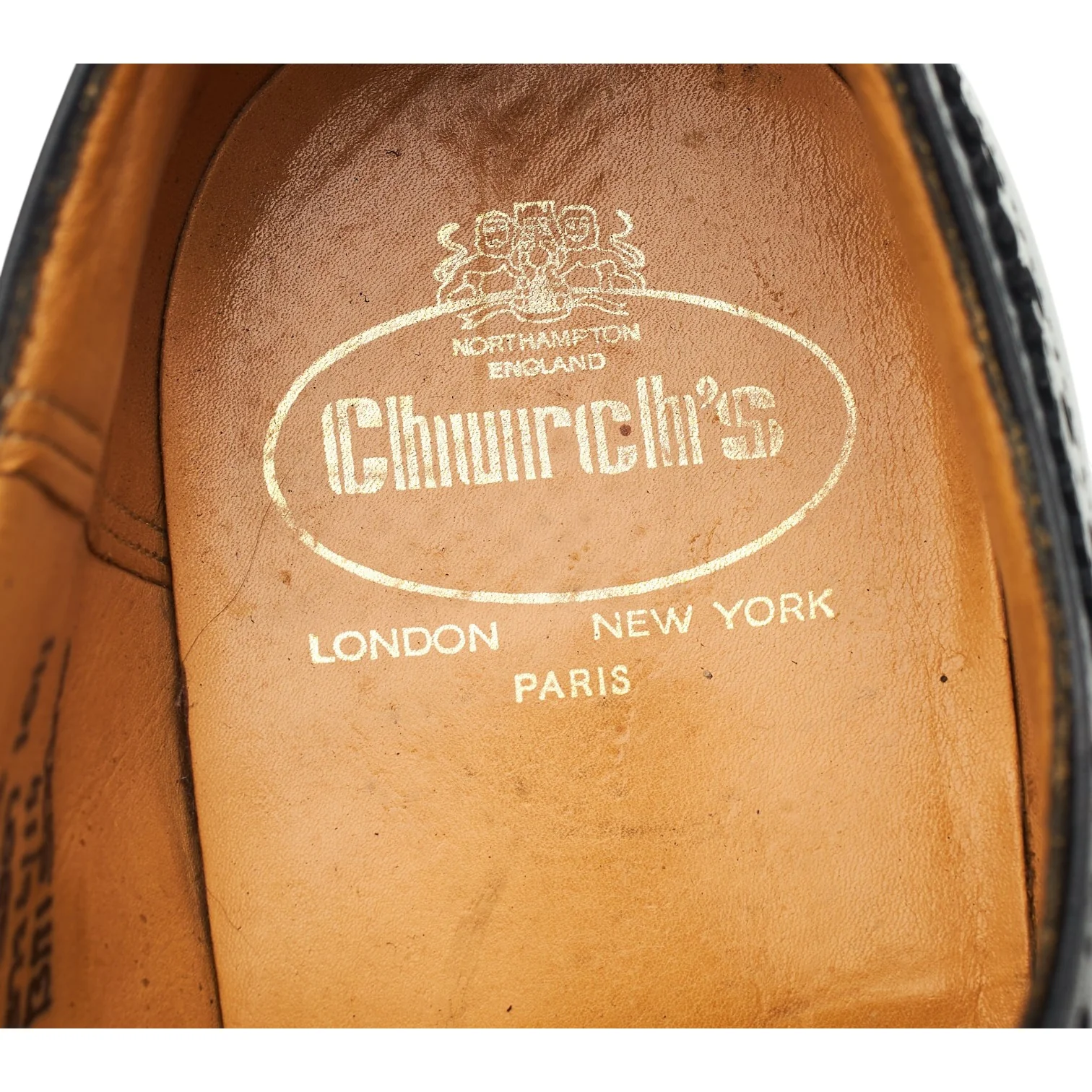 'Brisbane' Black Leather Oxford Brogues UK 9 G - Image 6