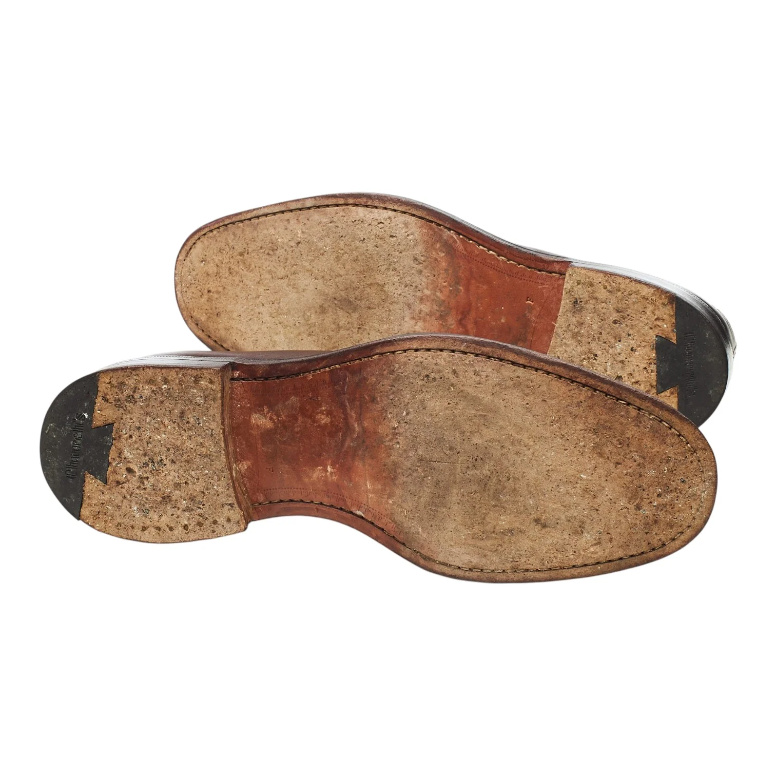 'Brookland' Dark Brown Leather Derby Brogues UK 8.5 F - Image 5