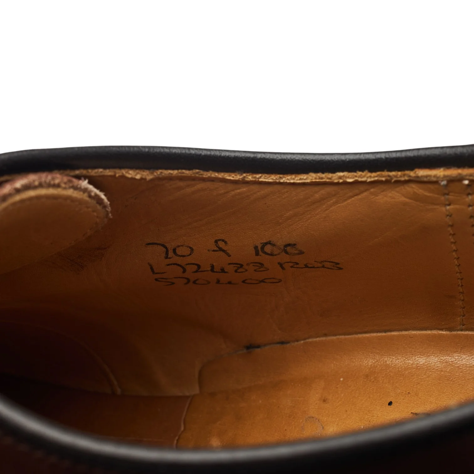 Brown Leather Derby UK 7 F - Image 7