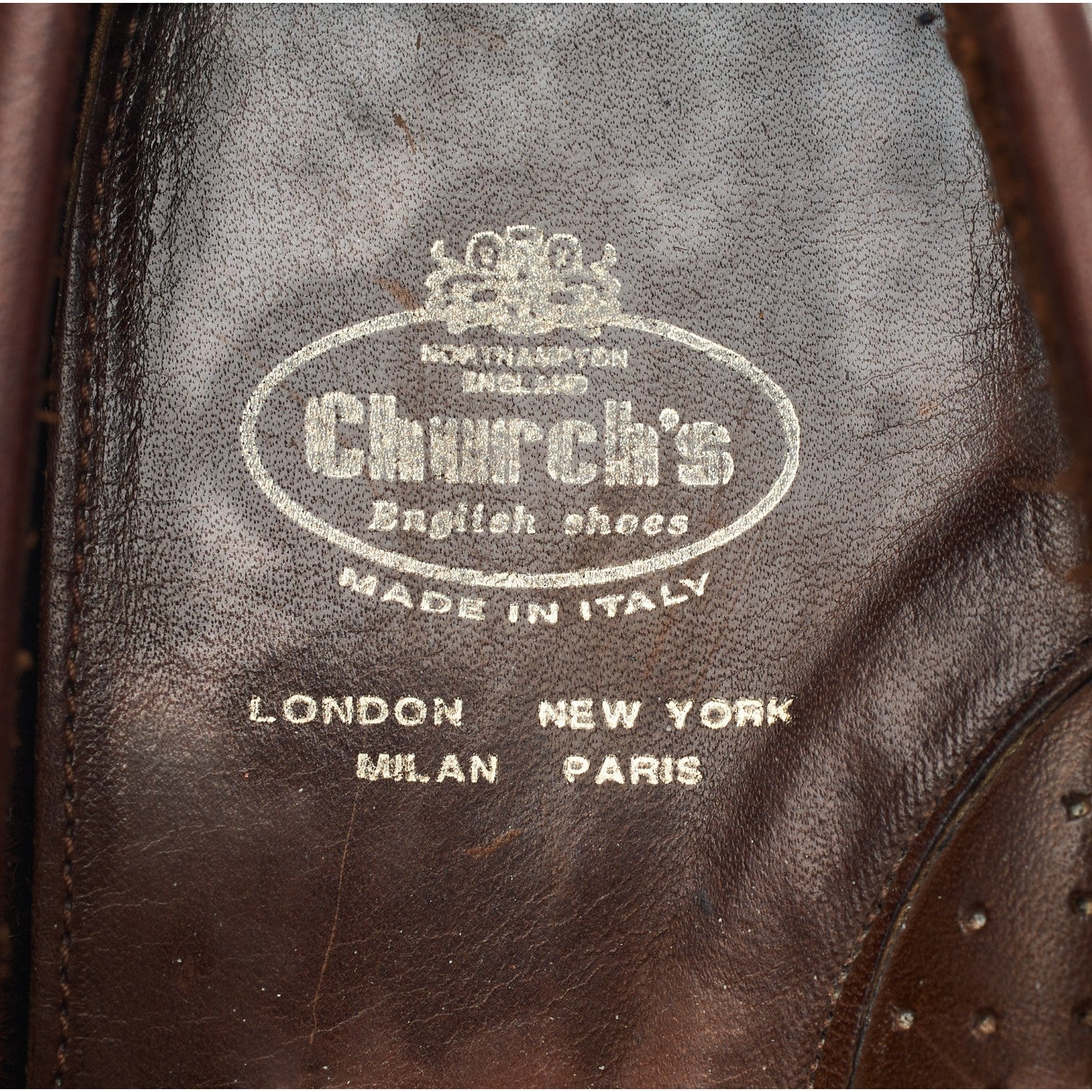 Brown Leather Driving Loafers UK 9 F - Image 6