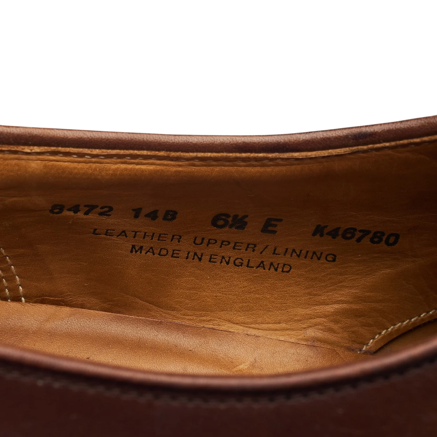 Brown Leather Loafers UK 6.5 E - Image 8