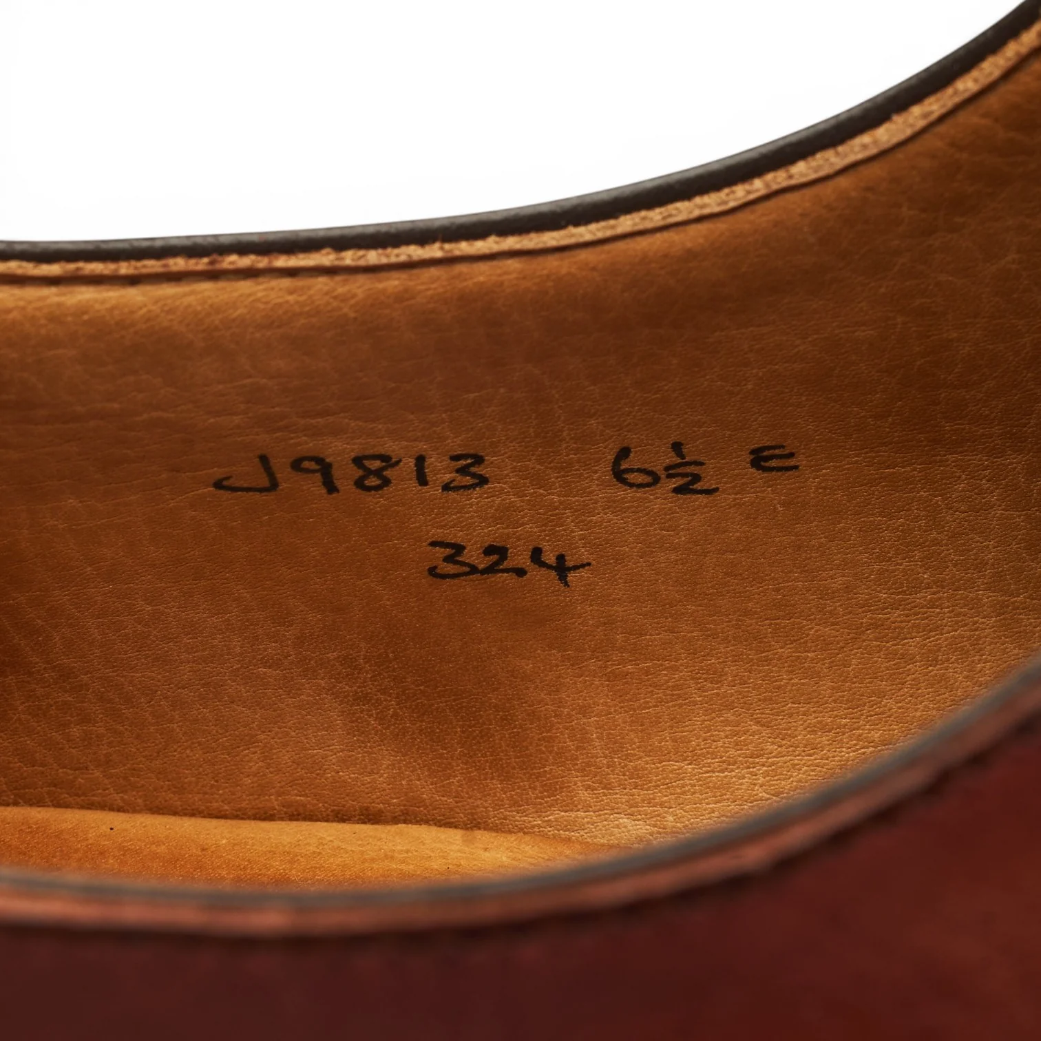 Brown Leather Oxford Brogues UK 6.5 E - Image 8