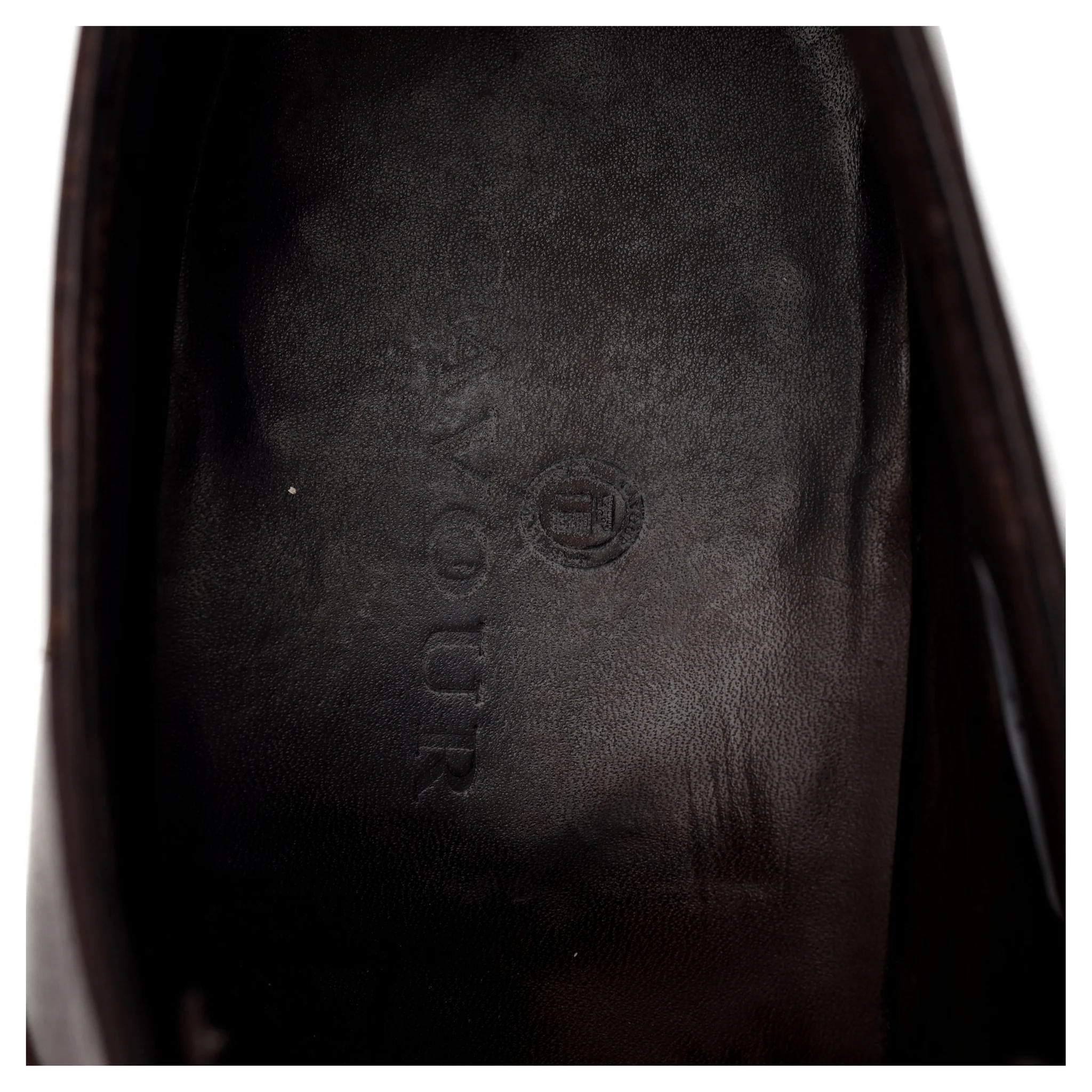 Dark Brown Leather Oxford UK 6.5 - Image 6