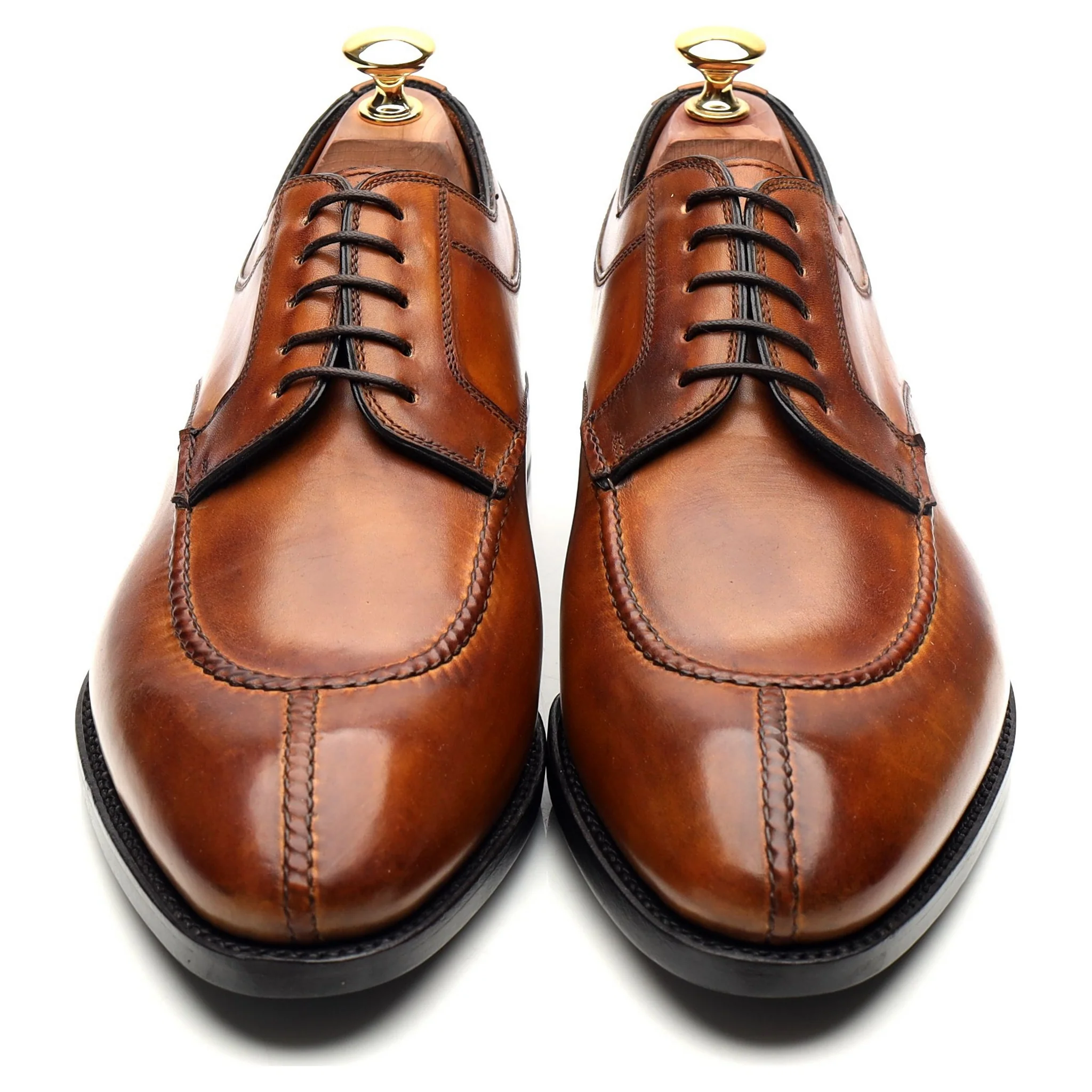'Magnifico' Brown Leather Split Toe Derby UK 9 EU 43 - Image 9