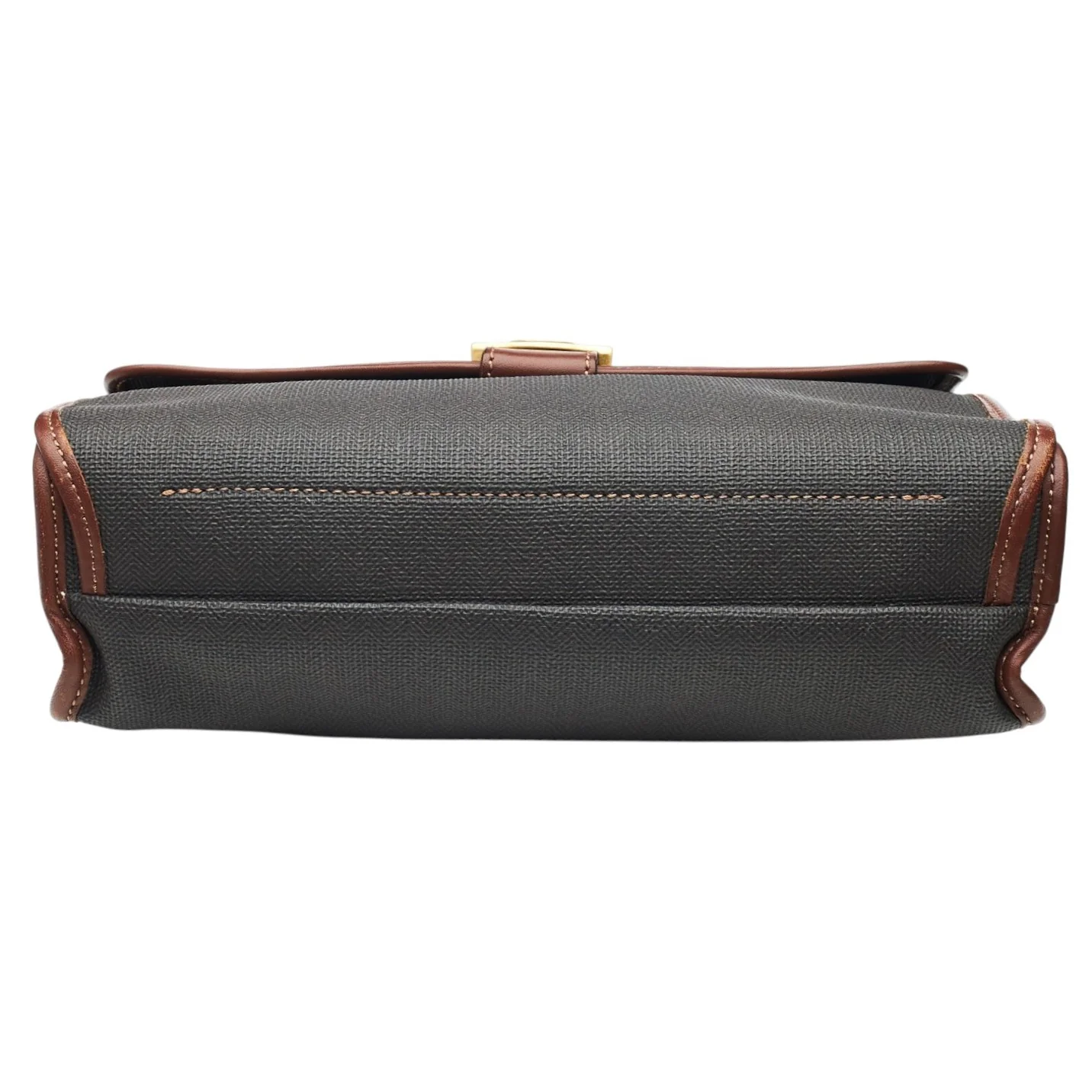 Brown Leather Wash Bag Large - Image 4