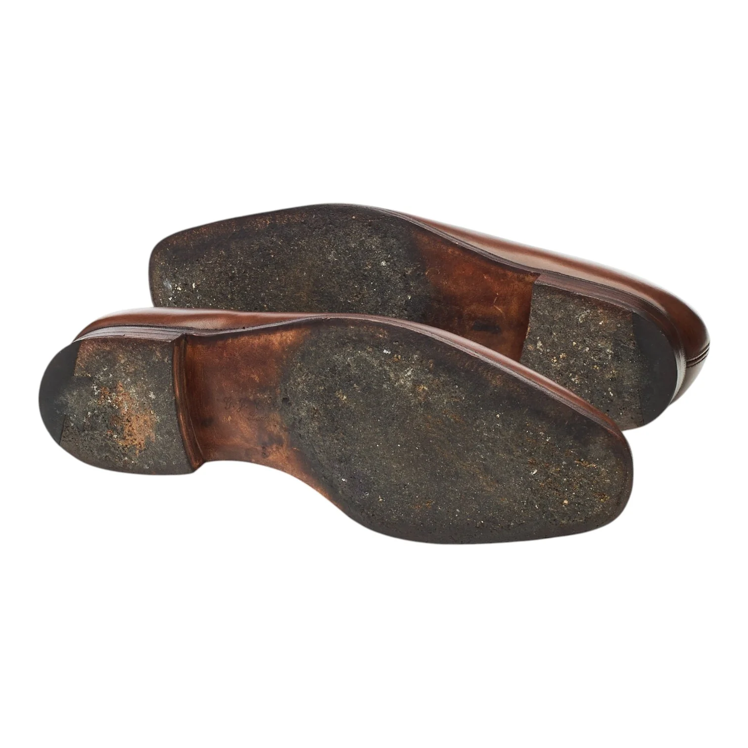 Brown Leather Wholecut Oxford UK 7 E - Image 5