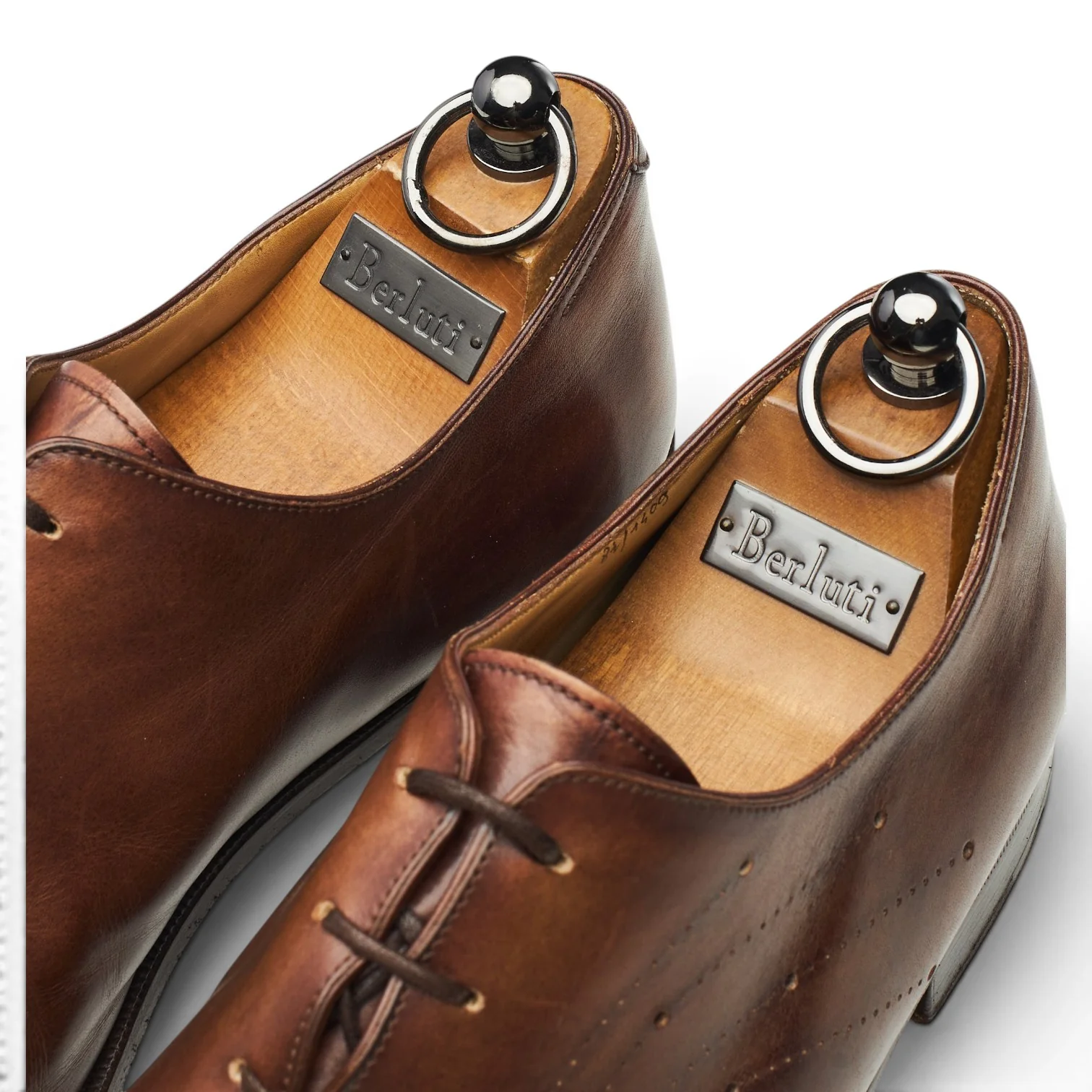 Brown Leather Wholecut Oxford UK 8.5 - Image 6