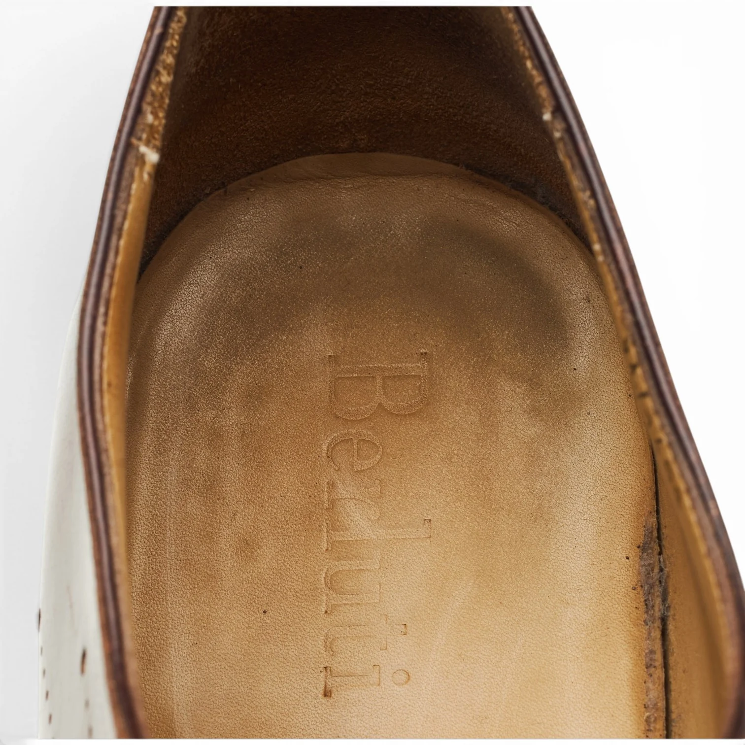 Brown Leather Wholecut Oxford UK 8.5 - Image 7