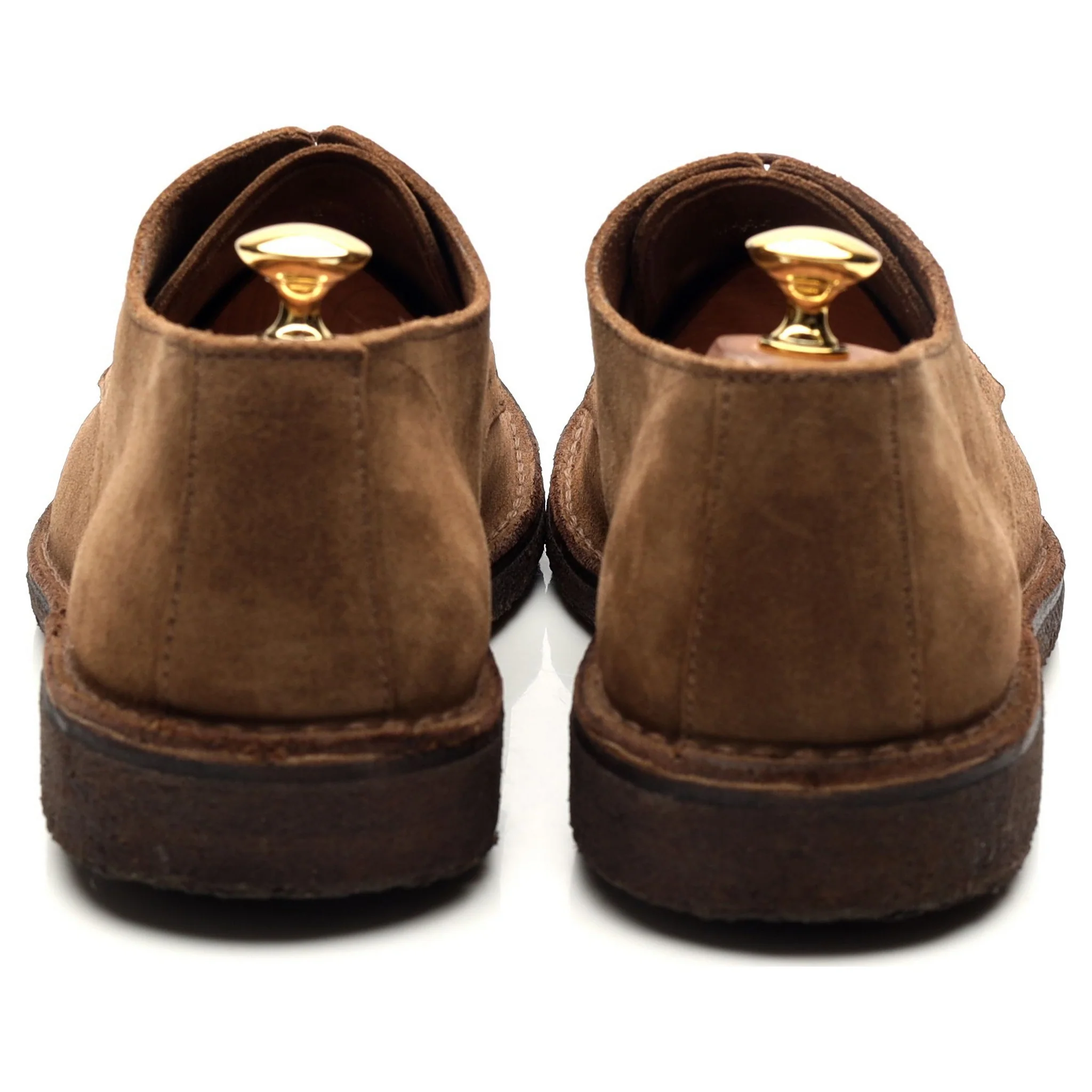 Snuff Brown Suede Derby UK 10.5 - Image 4