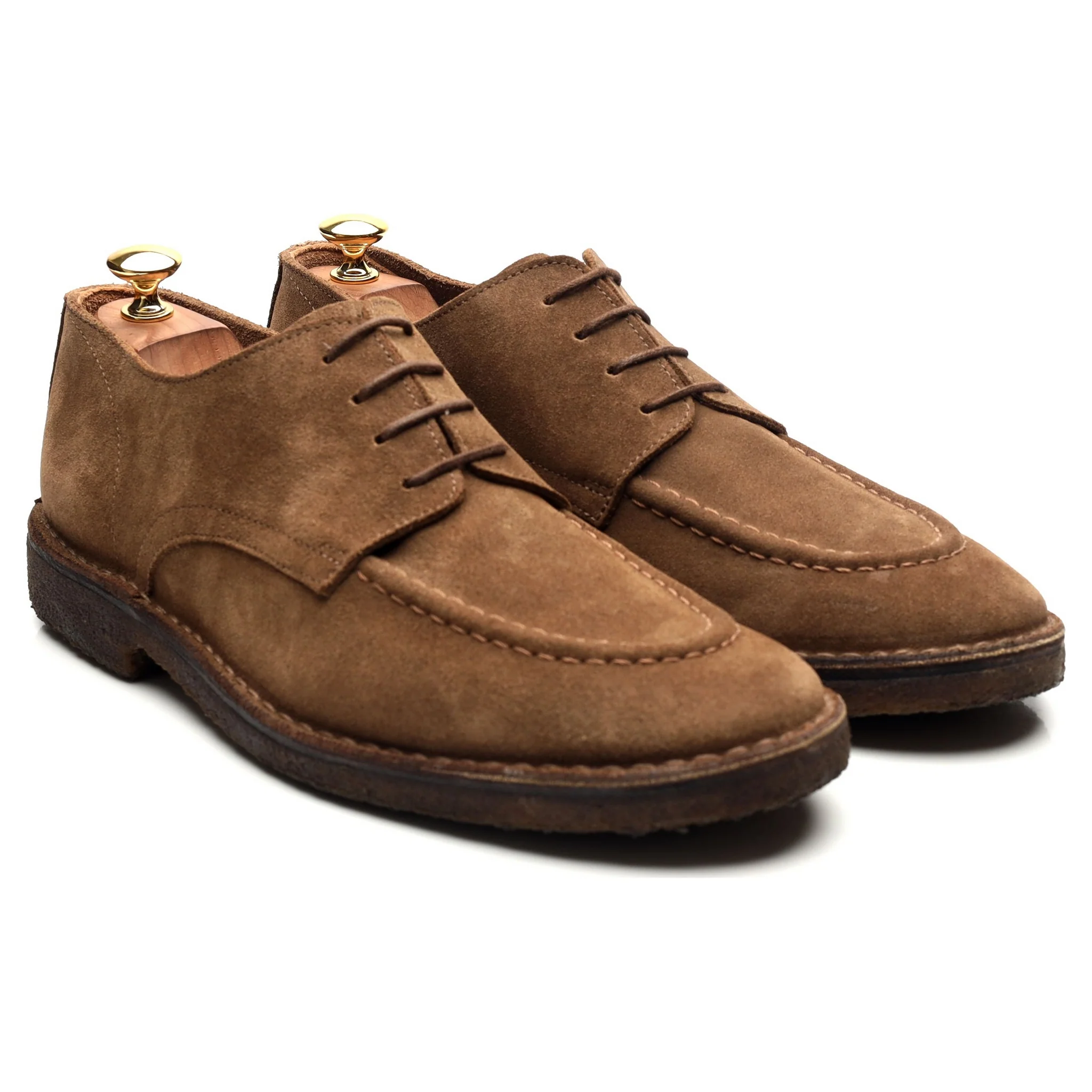Snuff Brown Suede Derby UK 10.5 - Image 7