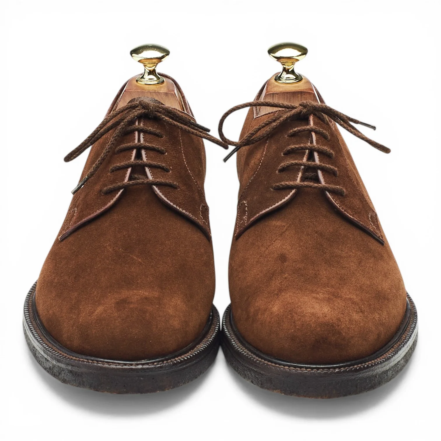 Brown Suede Derby UK 7 EU 41 - Image 2
