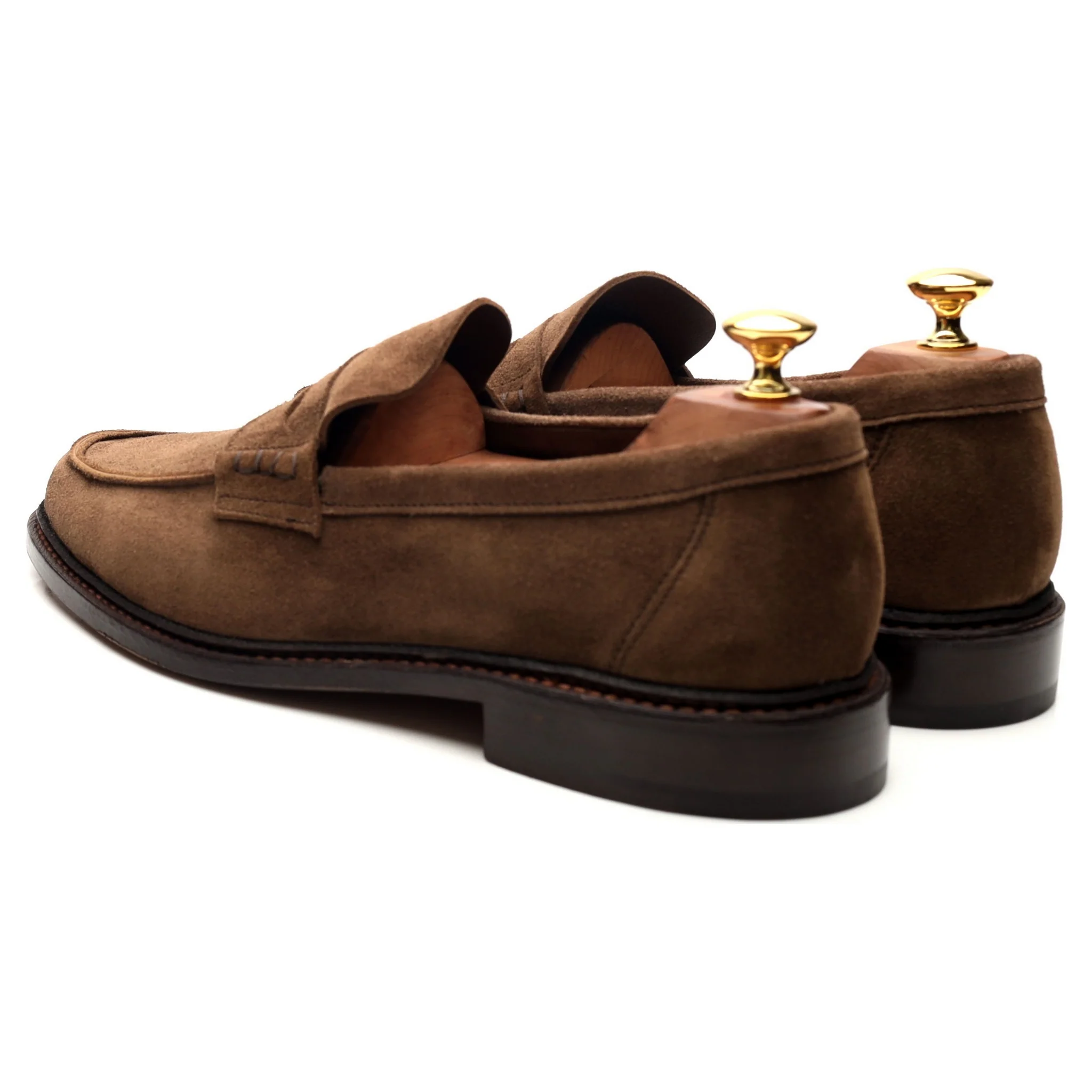 Sunspel Brown Suede Loafers UK 9 - Image 3