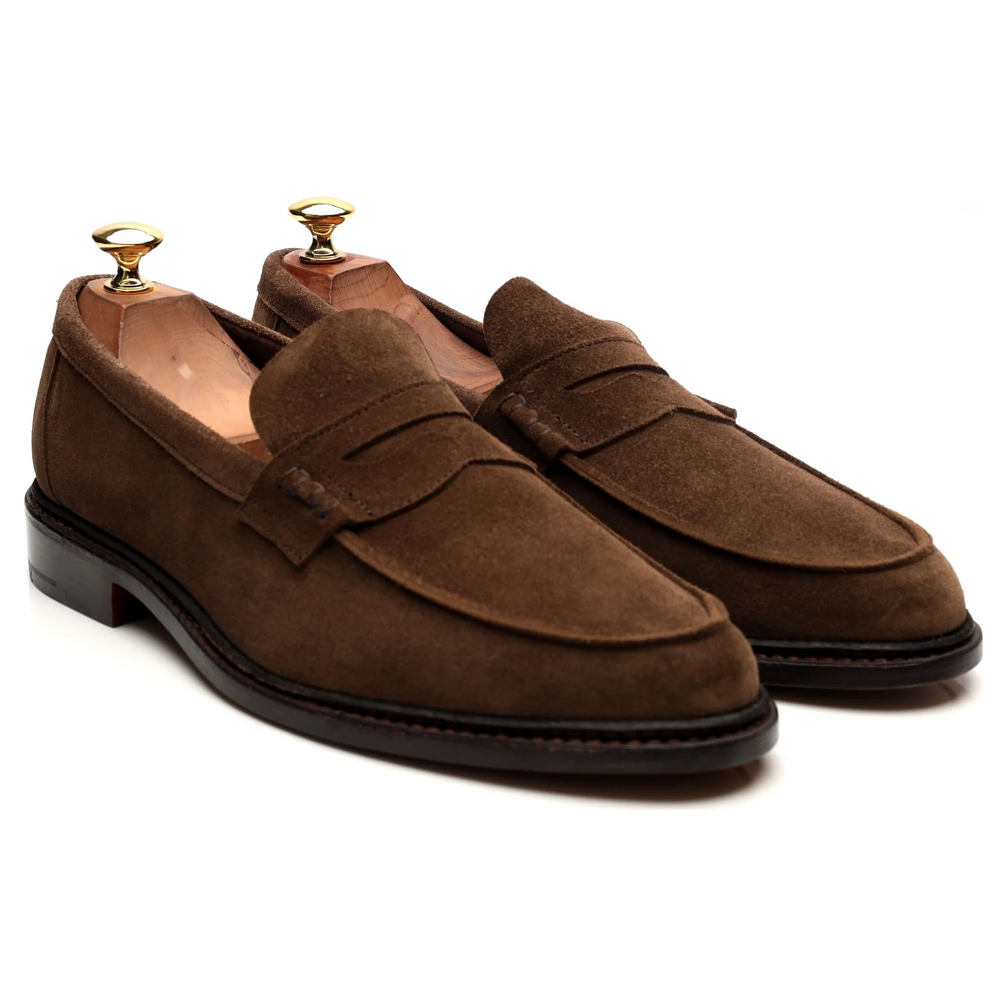 Sunspel Brown Suede Loafers UK 9 - Image 7
