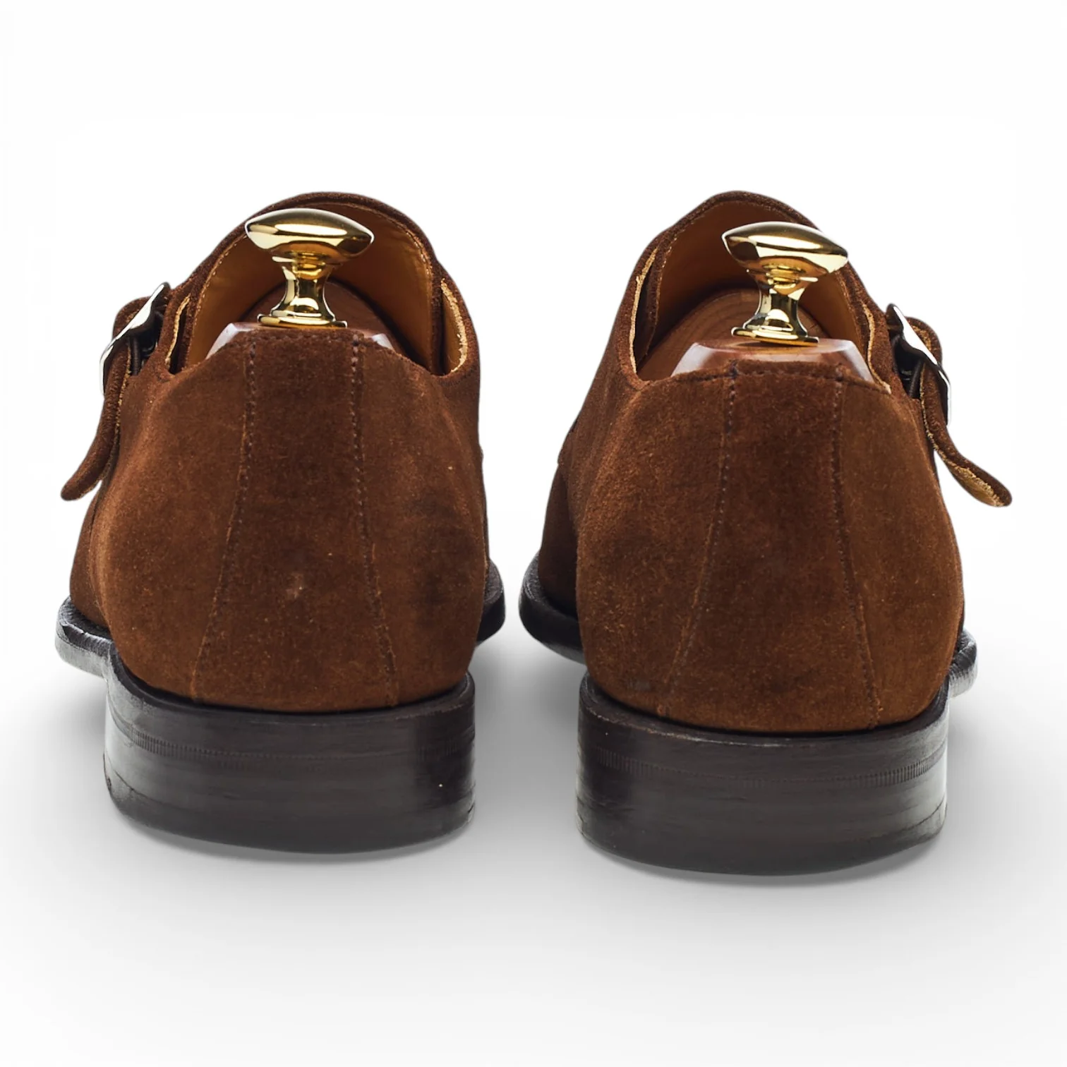 Brown Suede Monk Strap UK 6.5 - Image 4