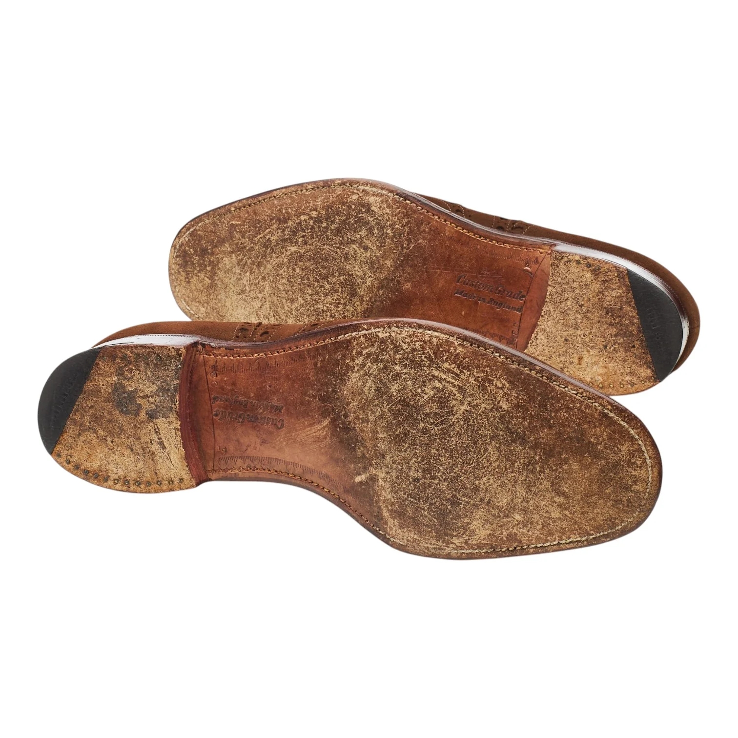 'Buck' Brown Suede Oxford Brogues UK 8 F - Image 5