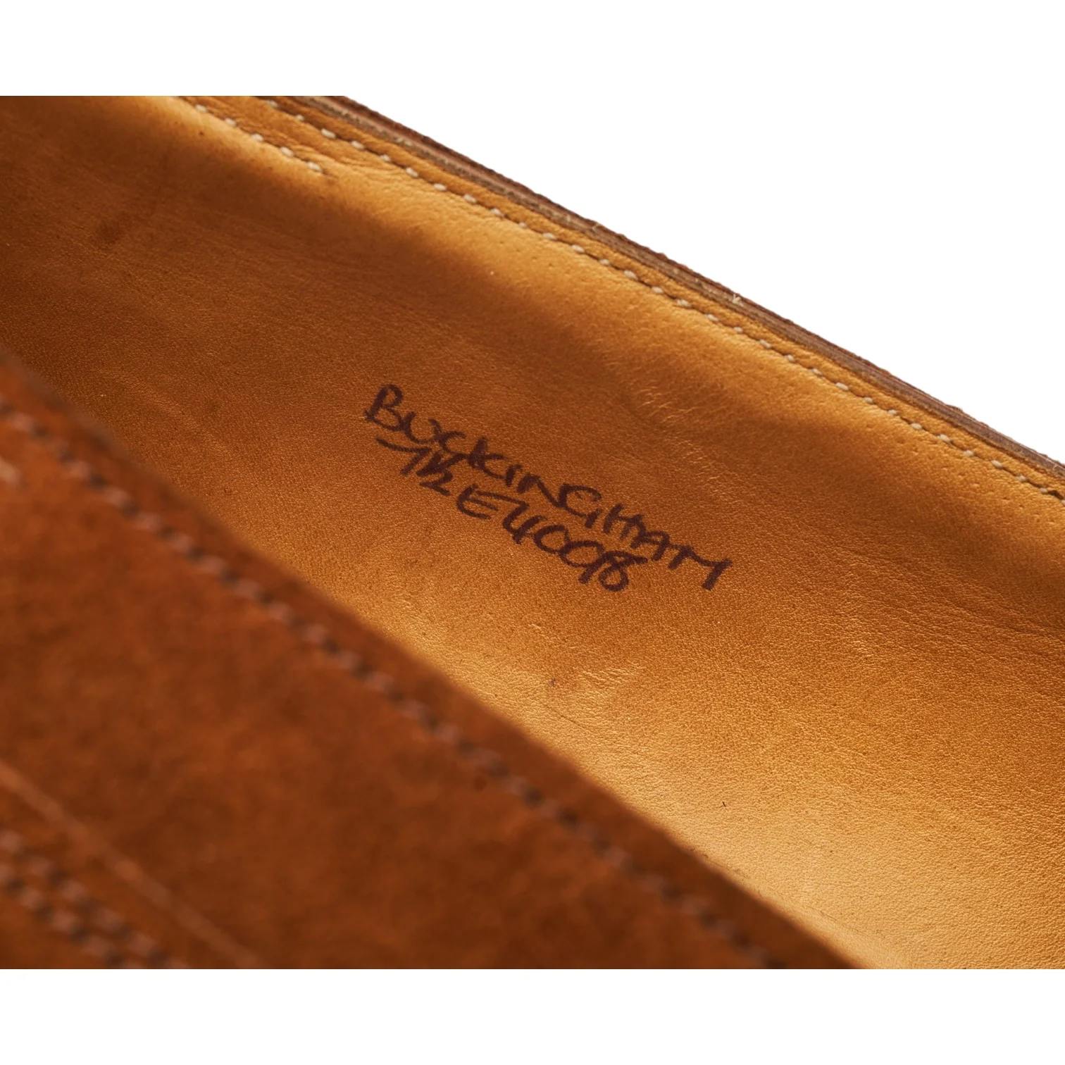 'Buckingham' Snuff Brown Suede Tassel Loafers UK 7.5 E - Image 7