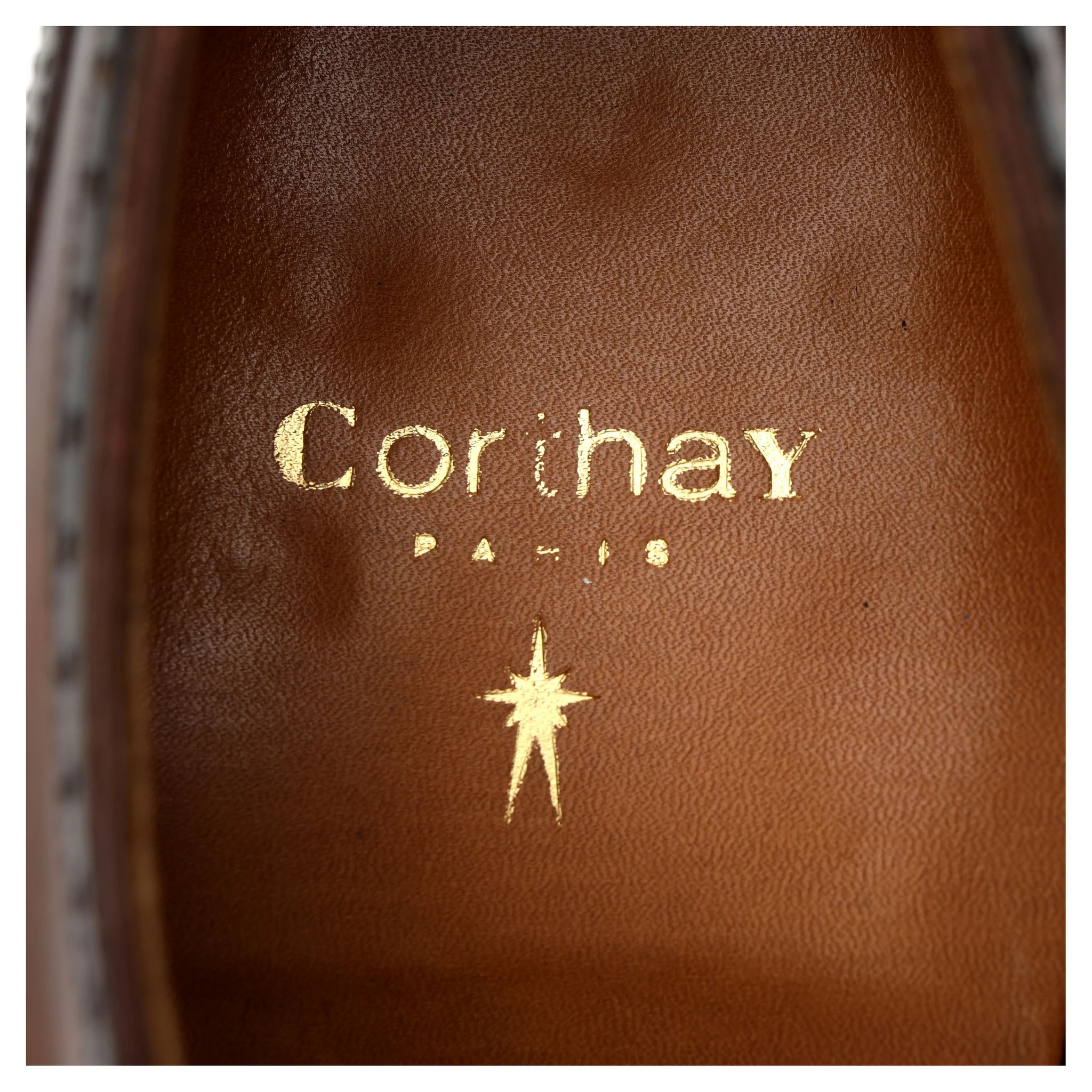 'Bucy' Brown Patina Leather Oxford Brogue UK 8.5 - Image 6