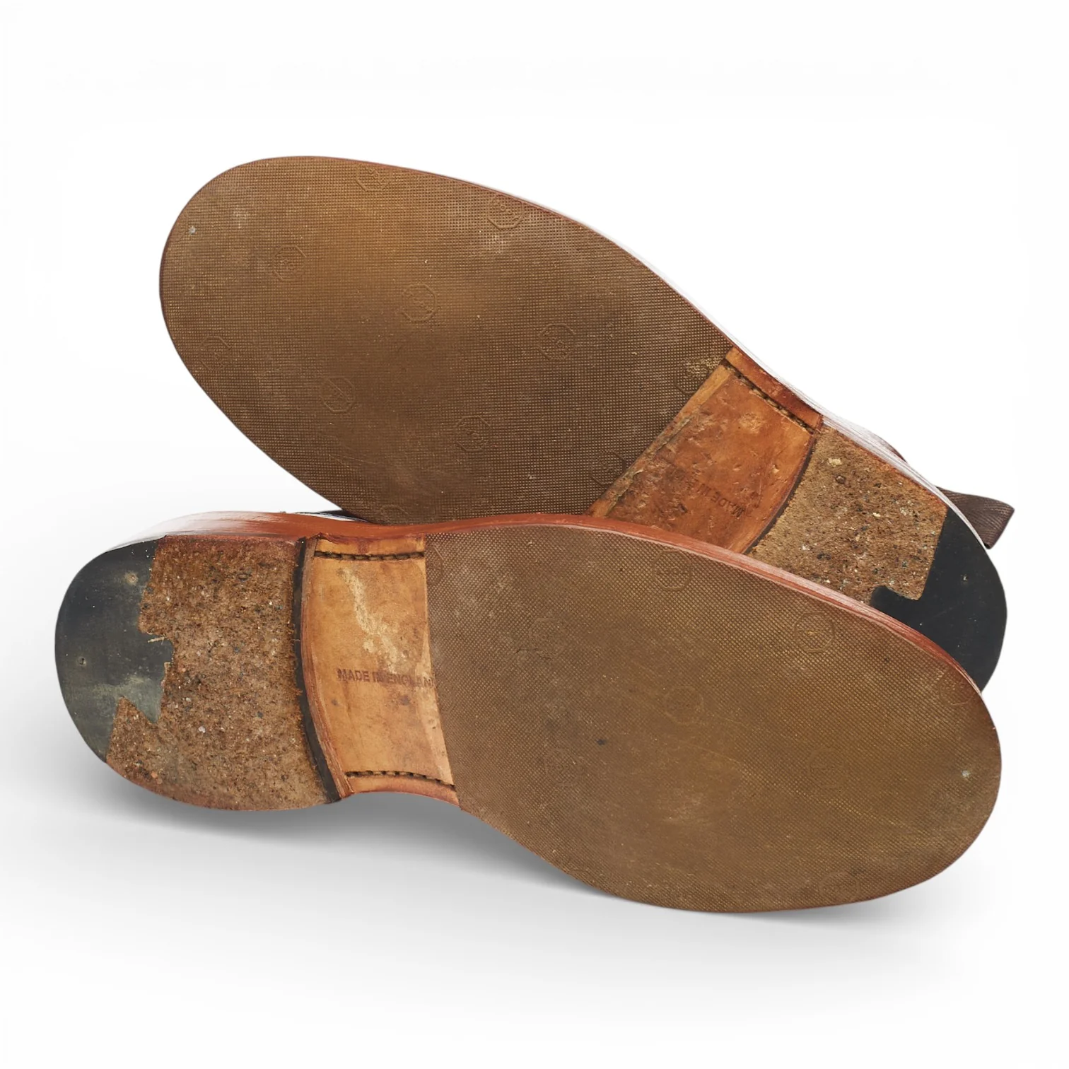 'Burford' Tan Brown Leather Boots UK 7.5 - Image 5
