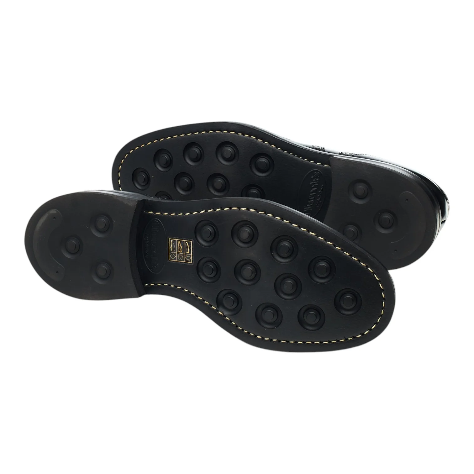 'Burwood' Black Leather Oxford Brogues UK 7 G - Image 6