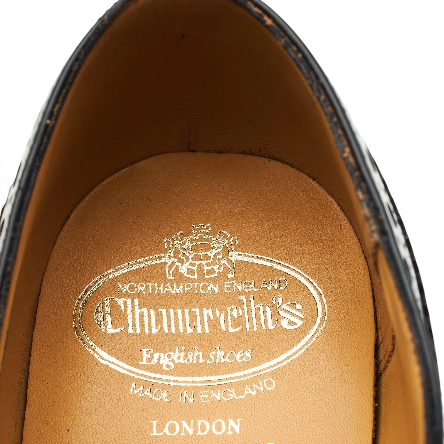 'Burwood' Black Leather Oxford Brogues UK 7 G - Image 7