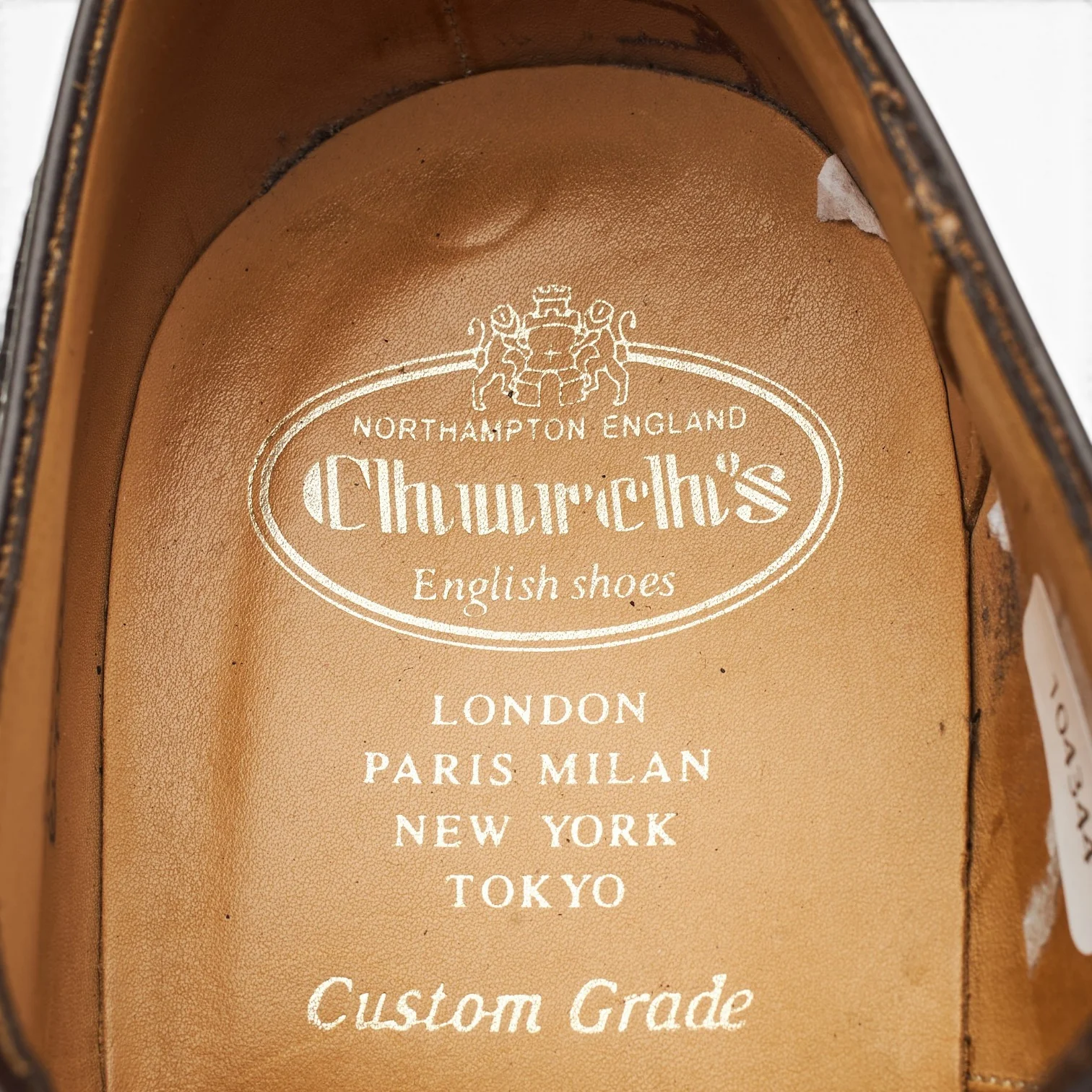 'Burwood' Dark Brown Leather Oxford Brogues UK 9 F - Image 6