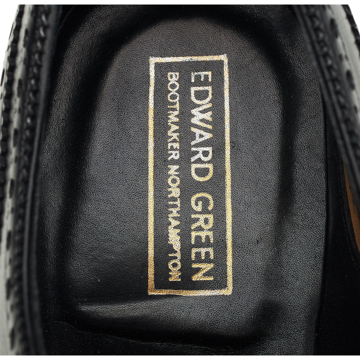 'Cadogan' Black Leather Oxford Brogues UK 5.5 F - Image 7