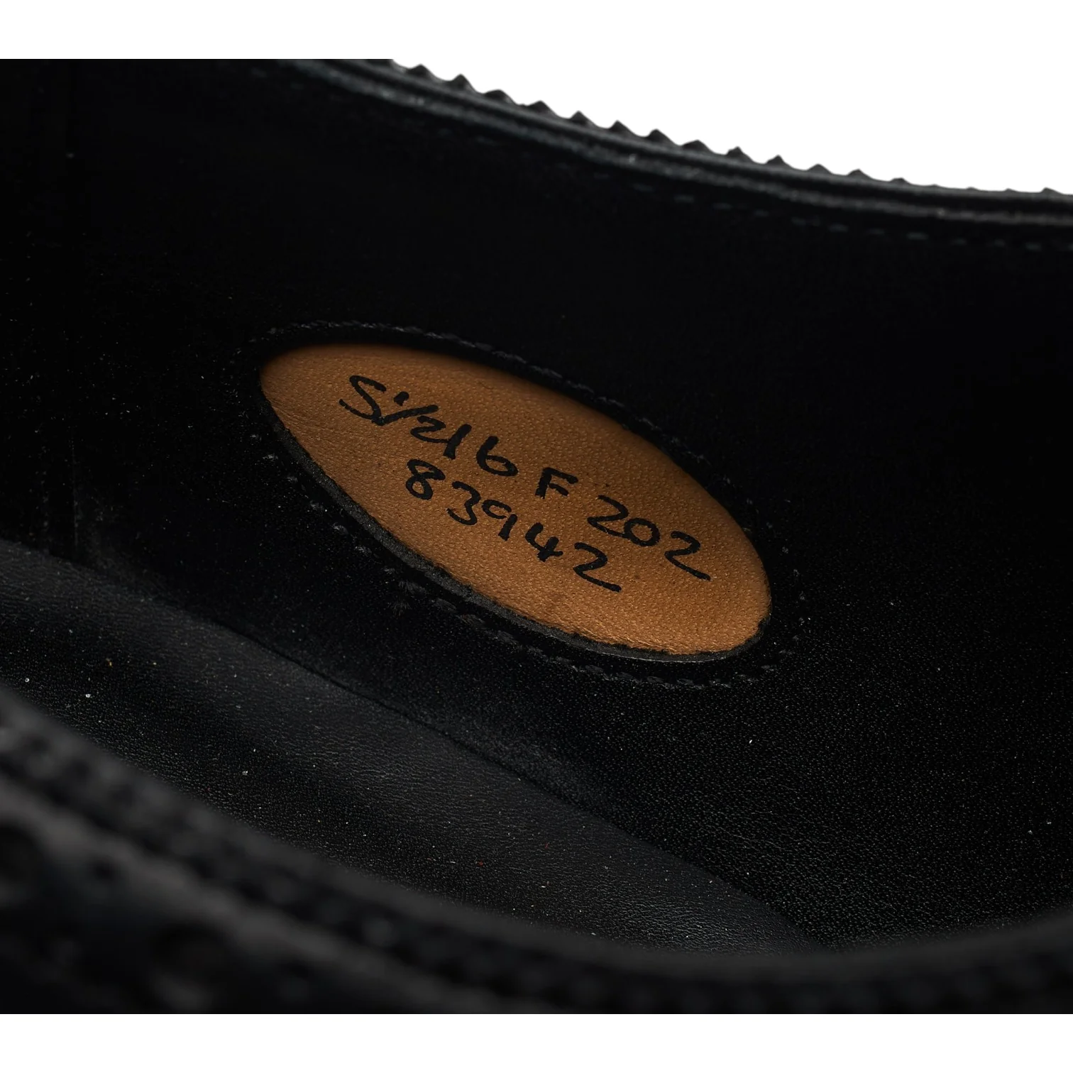 'Cadogan' Black Leather Oxford Brogues UK 5.5 F - Image 8