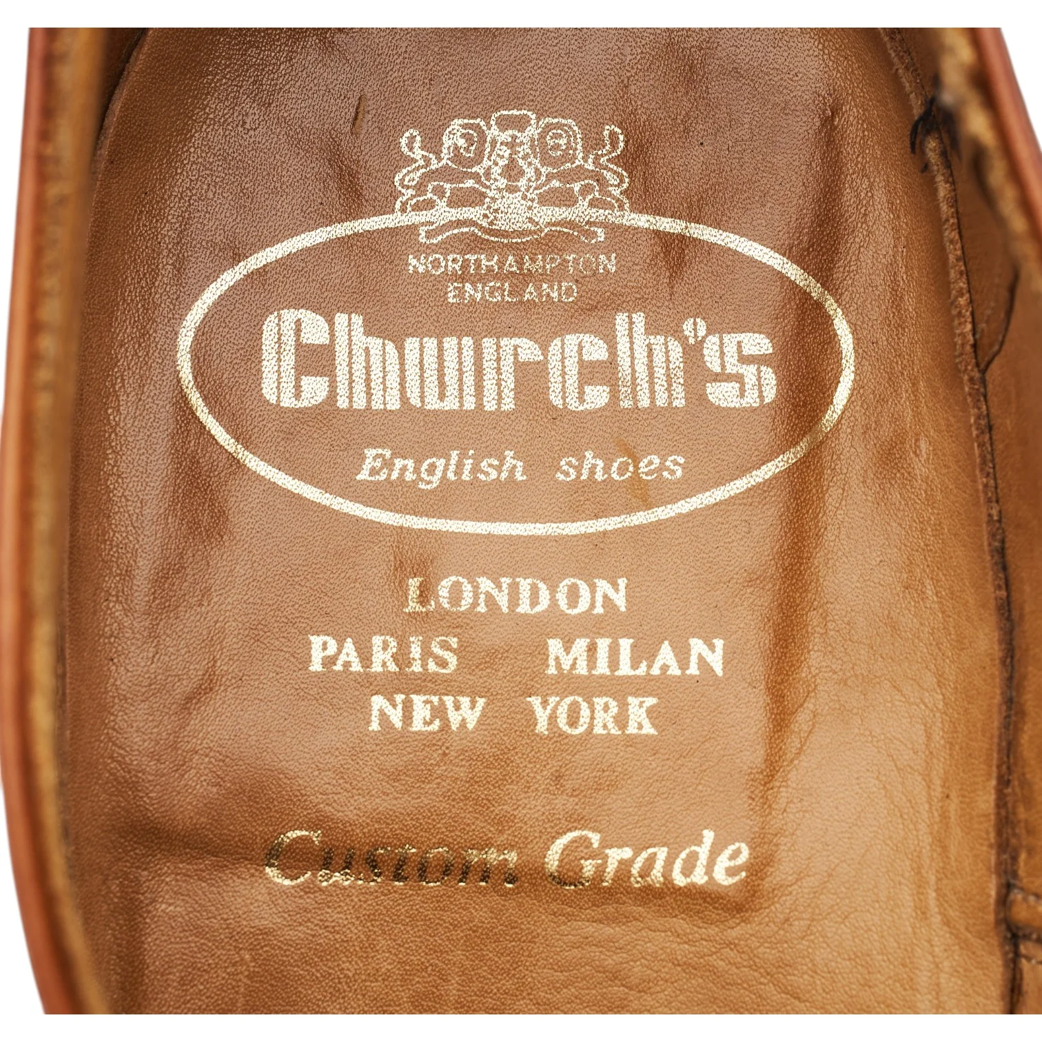 'Canberra' Tan Brown Leather Oxford UK 8 F - Image 6