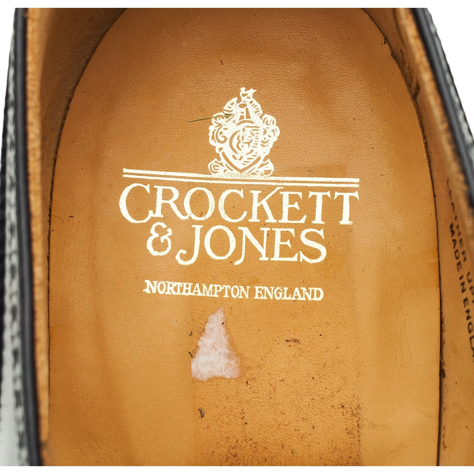'Canterbury' Black Leather Oxford Brogues UK 12 F - Image 6