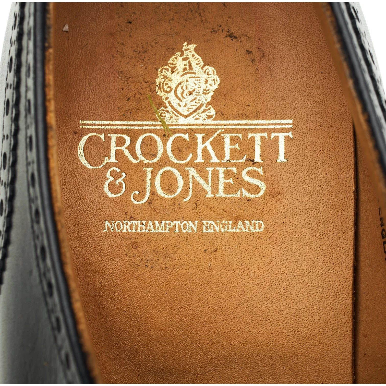 'Canterbury' Black Leather Oxford Brogues UK 8 G - Image 6