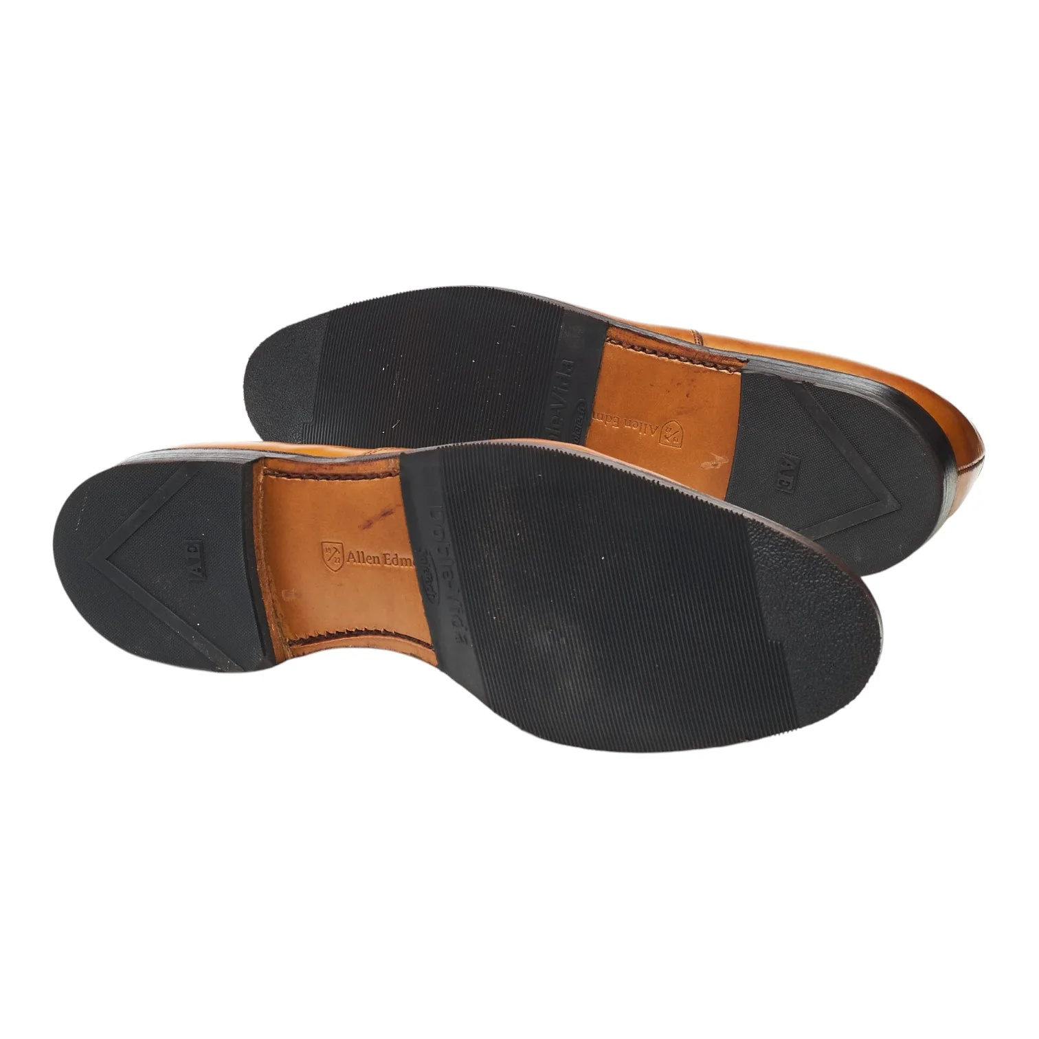 'Carlyle' Tan Brown Leather Oxford UK 8 US 9 D - Image 5