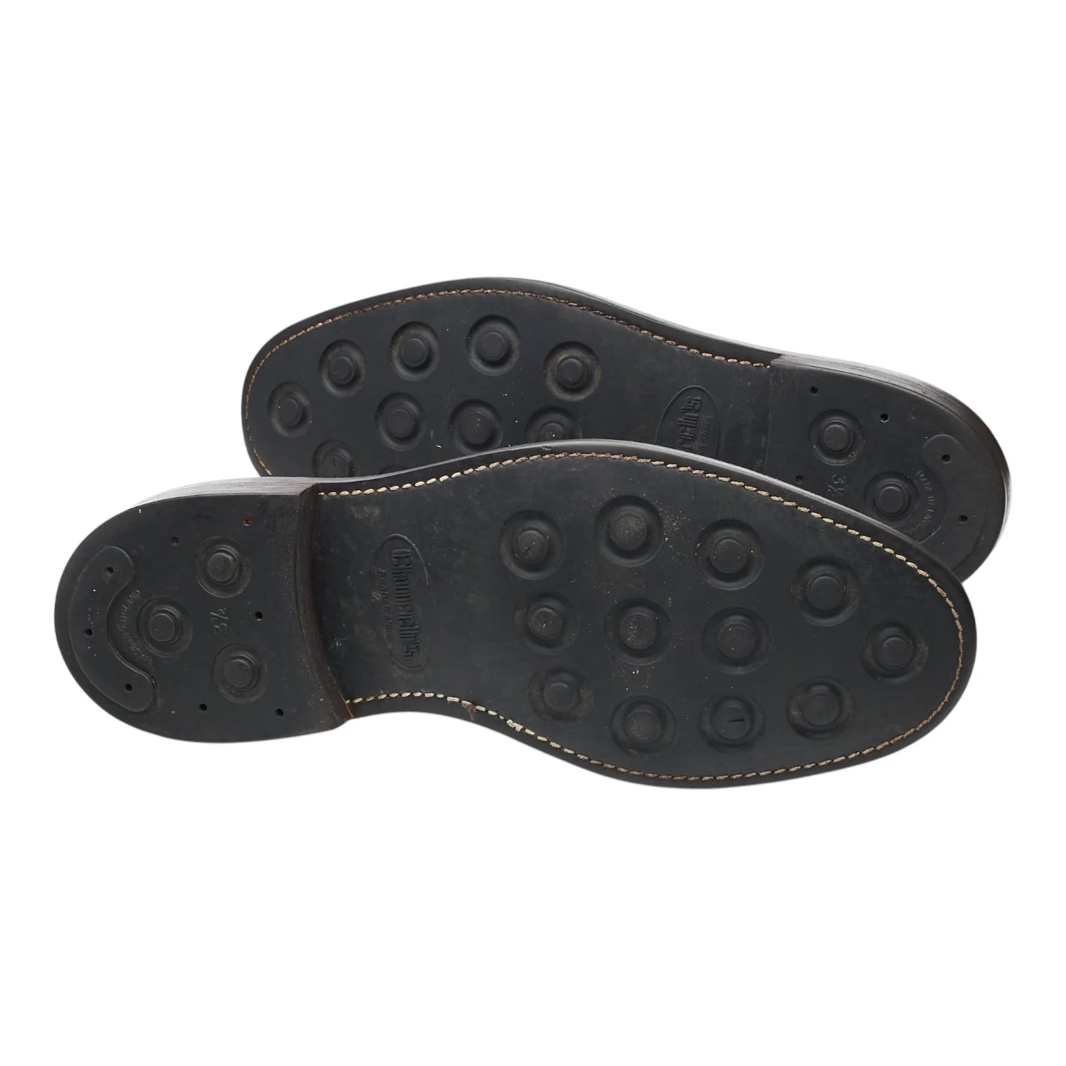'Carne' Dark Brown Leather Split Toe Derby UK 8 F - Image 5